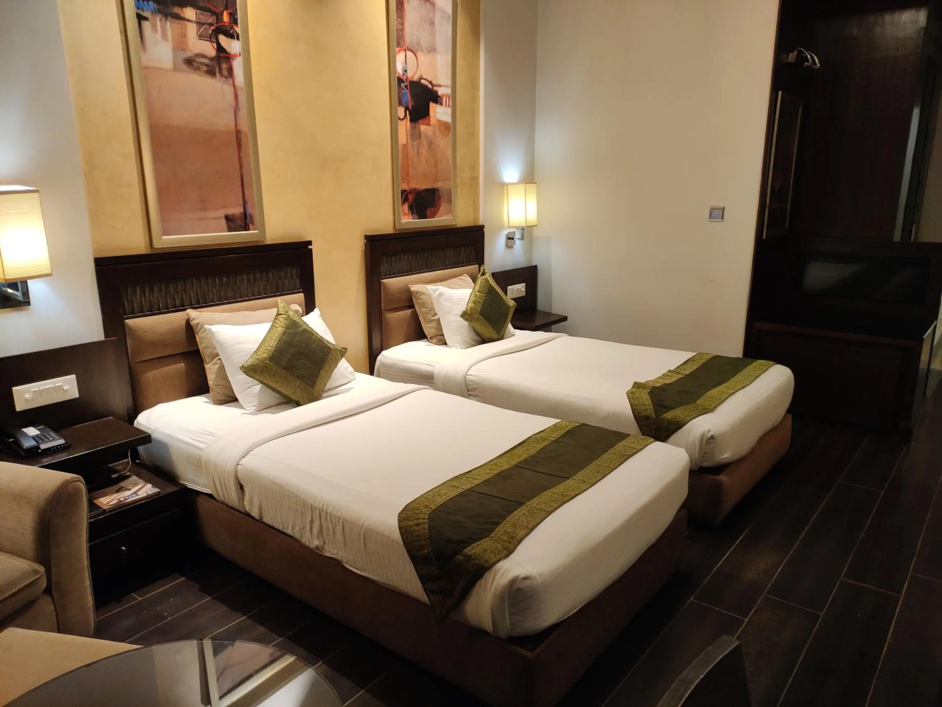 Bedroom, Bed in Western Court Panchkula