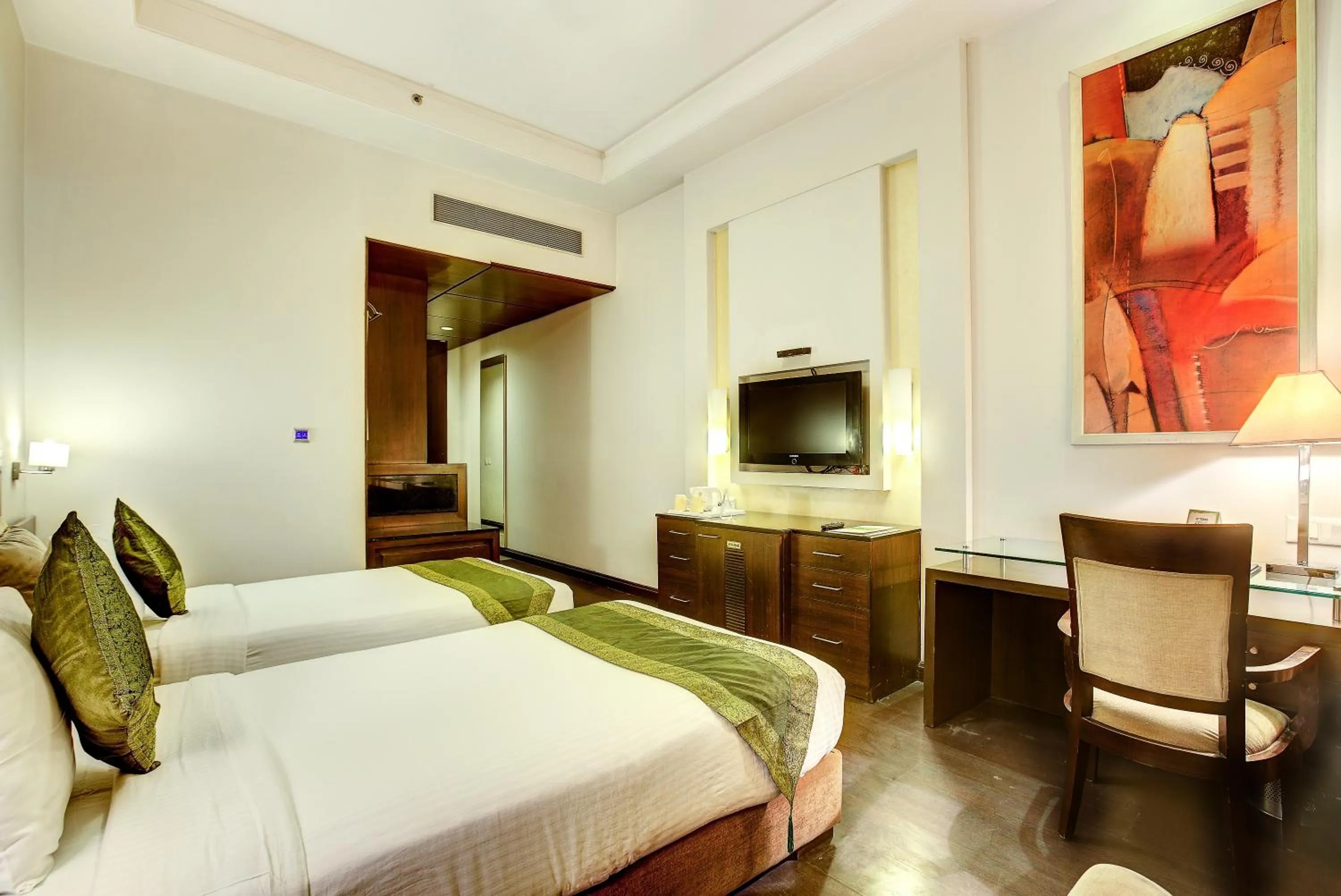 Bedroom, Bed in Western Court Panchkula
