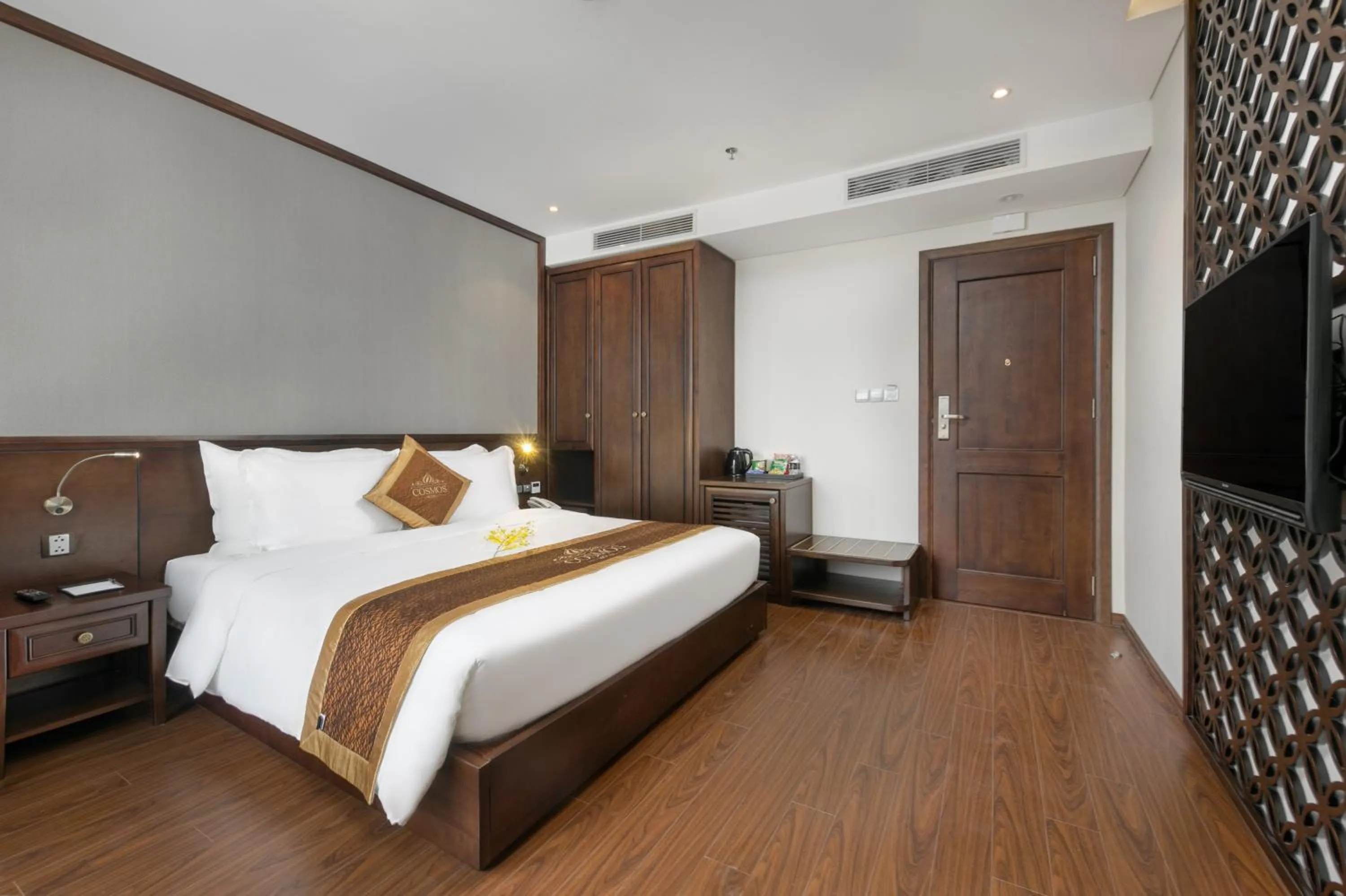 Bed in Cosmos Hotel Danang