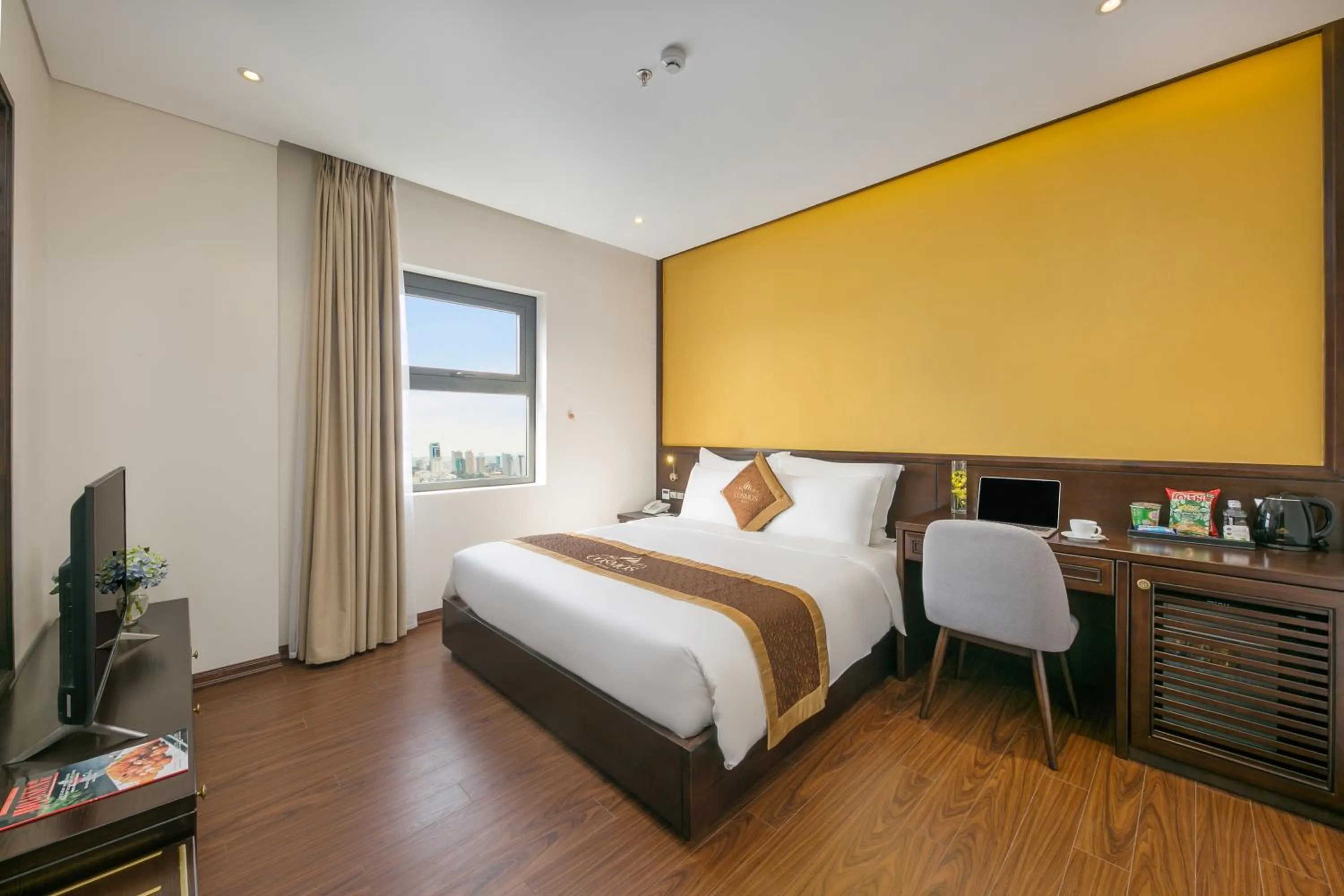 Bed in Cosmos Hotel Danang