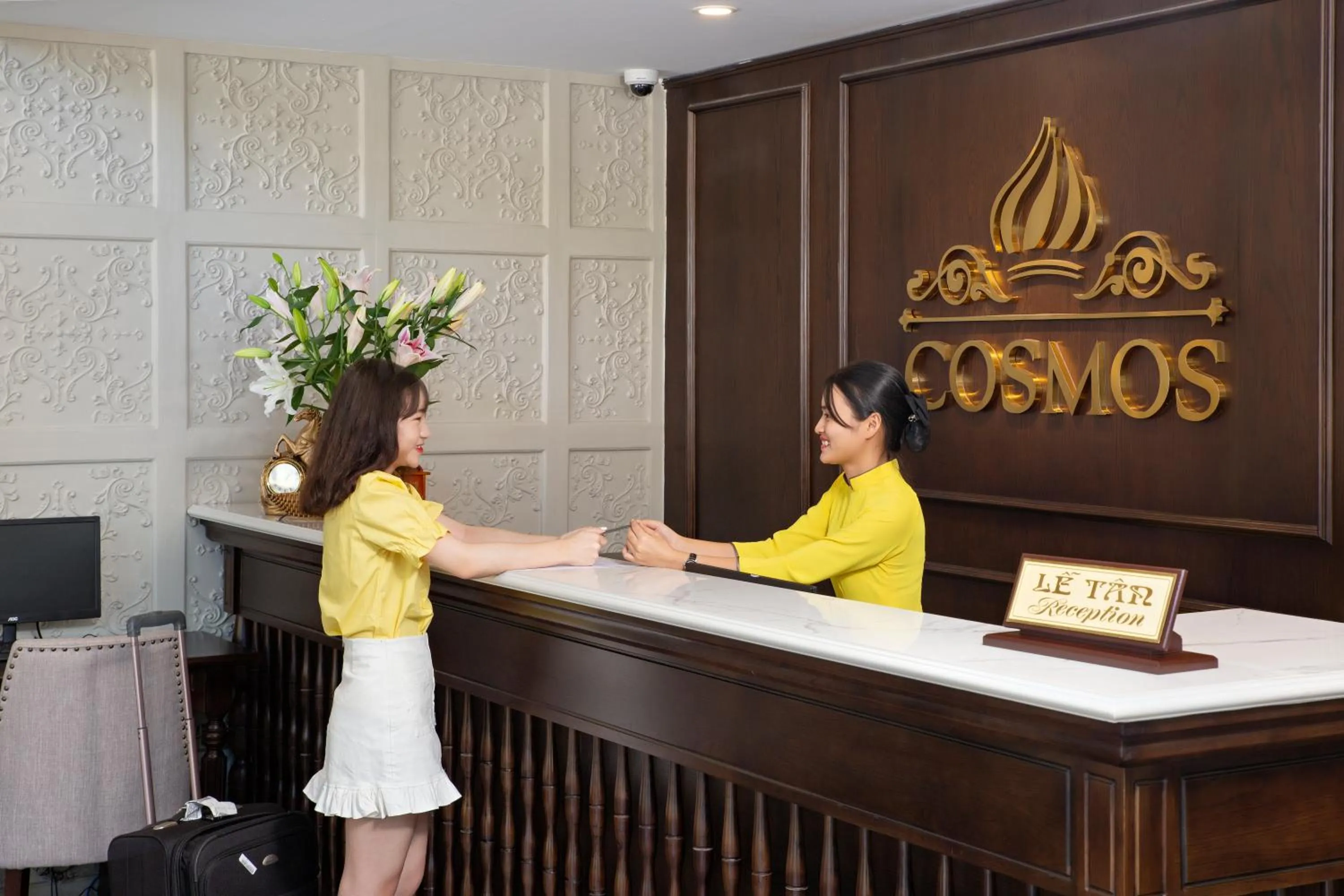 Staff in Cosmos Hotel Danang