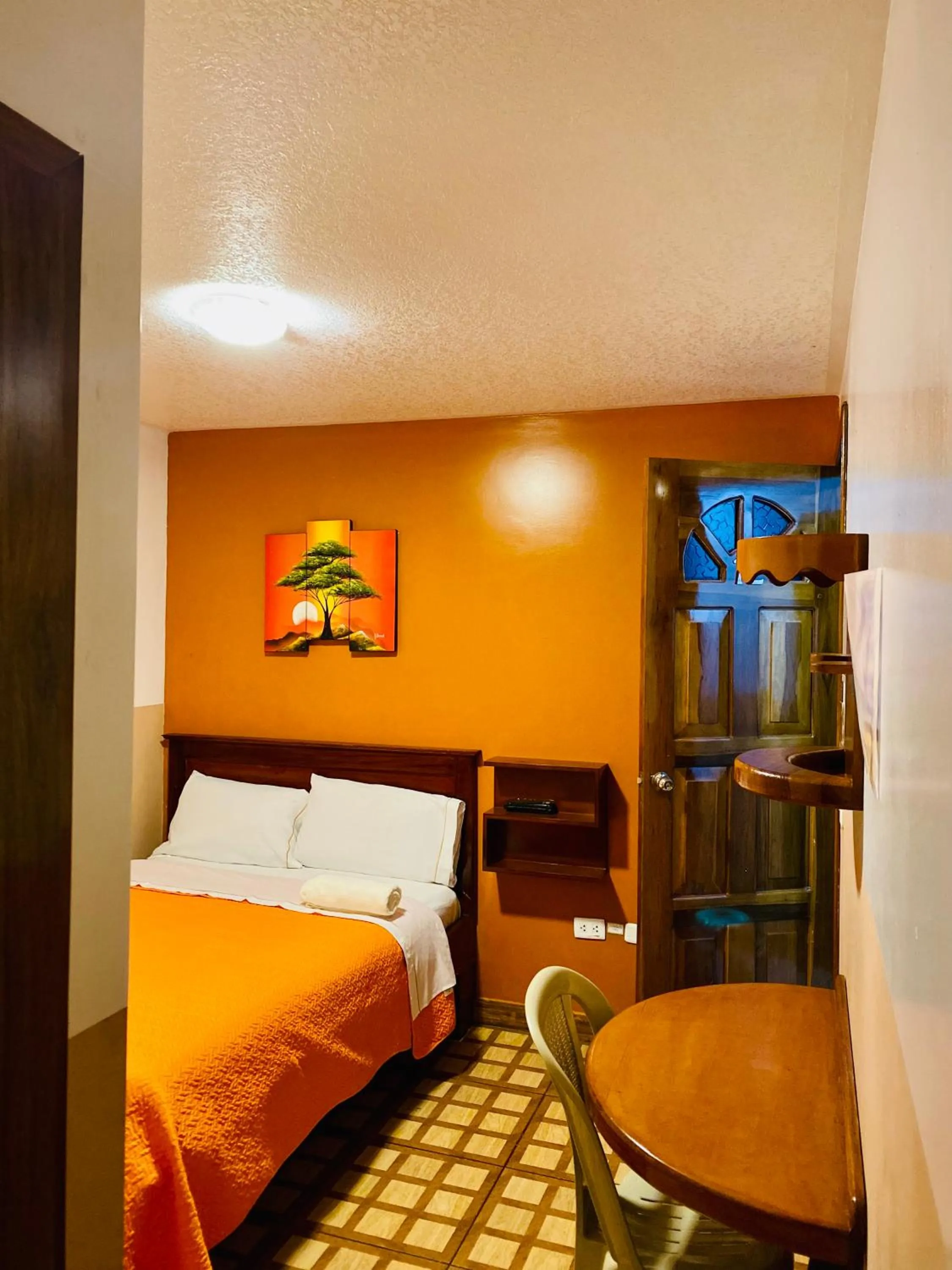 Bed in Hostal Alpachaca - New Quito Airport