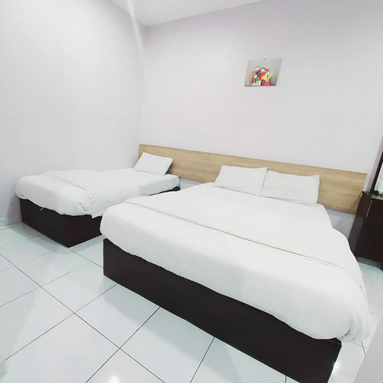 Bed in Hotel Lean Fatt