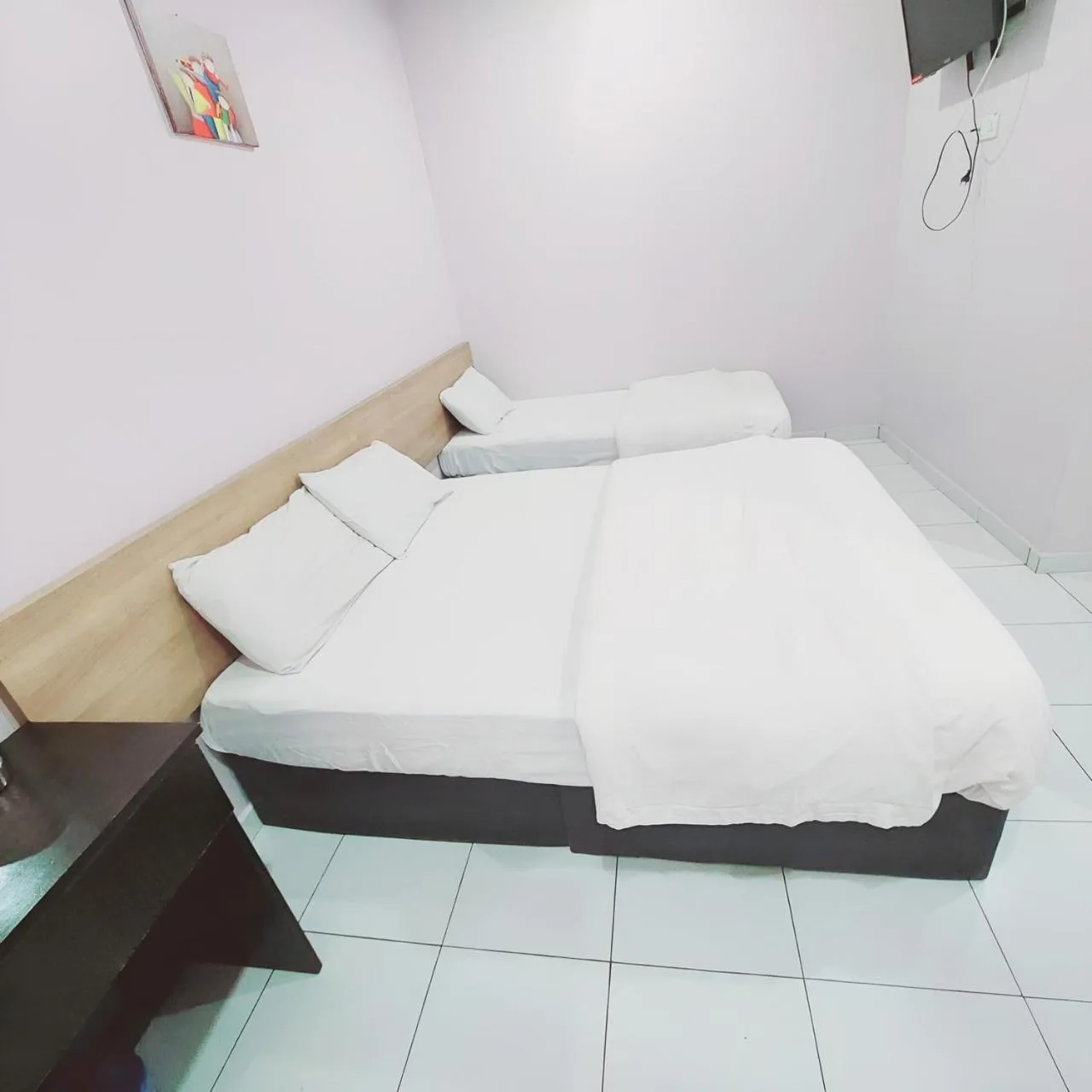 Bed in Hotel Lean Fatt