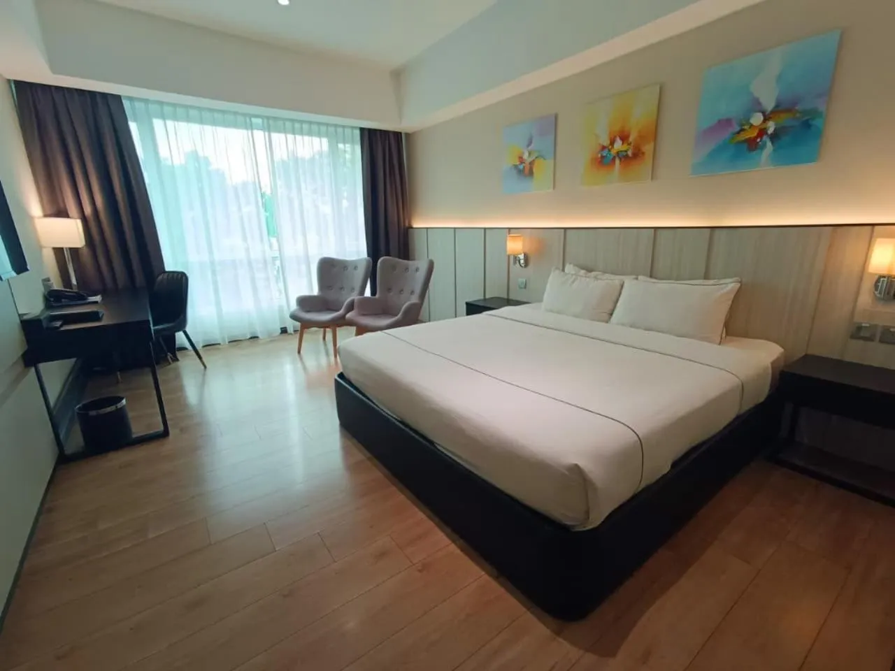 Bedroom, Bed in Higher Hotel