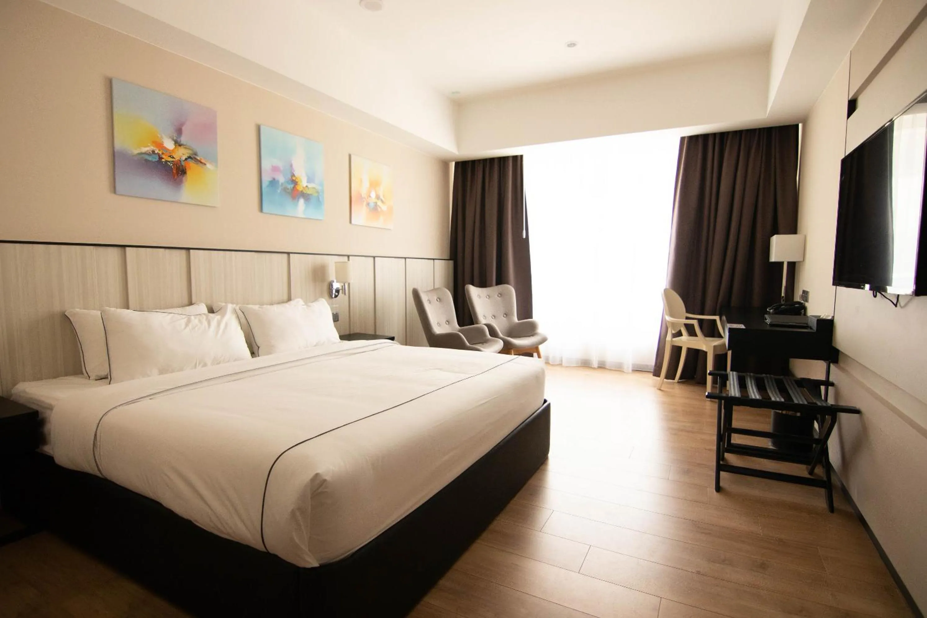 Bedroom, Bed in Higher Hotel