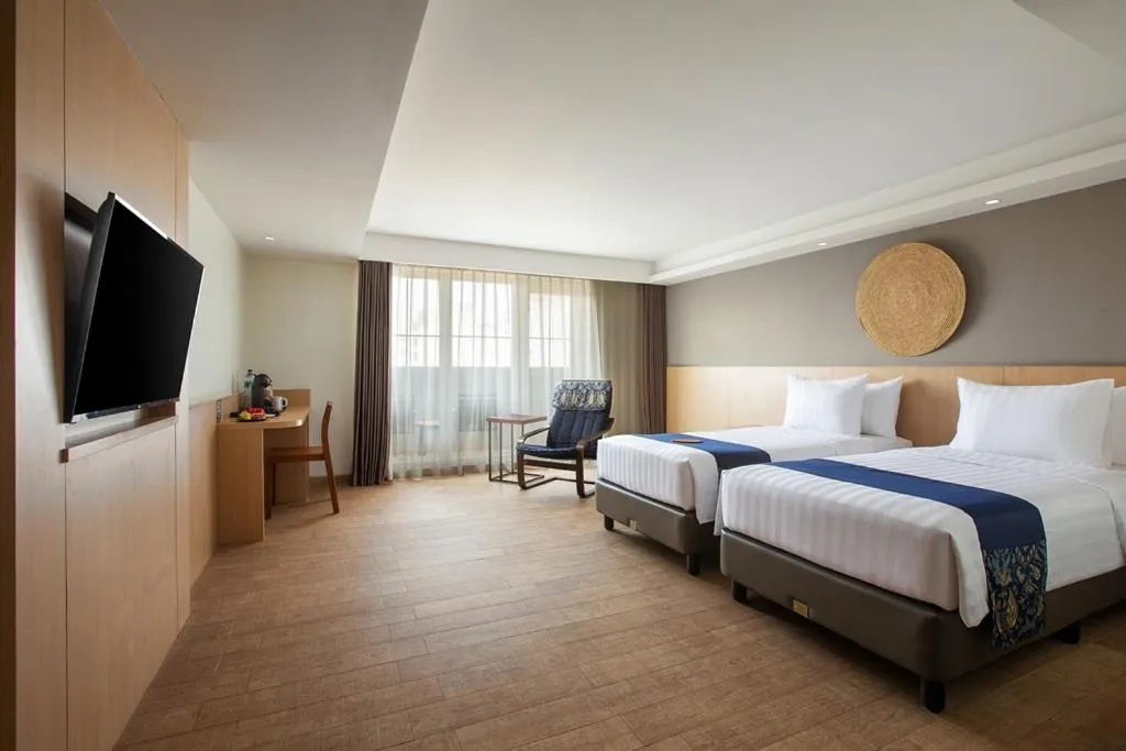 Property building, Bed in Aveta Hotel Malioboro