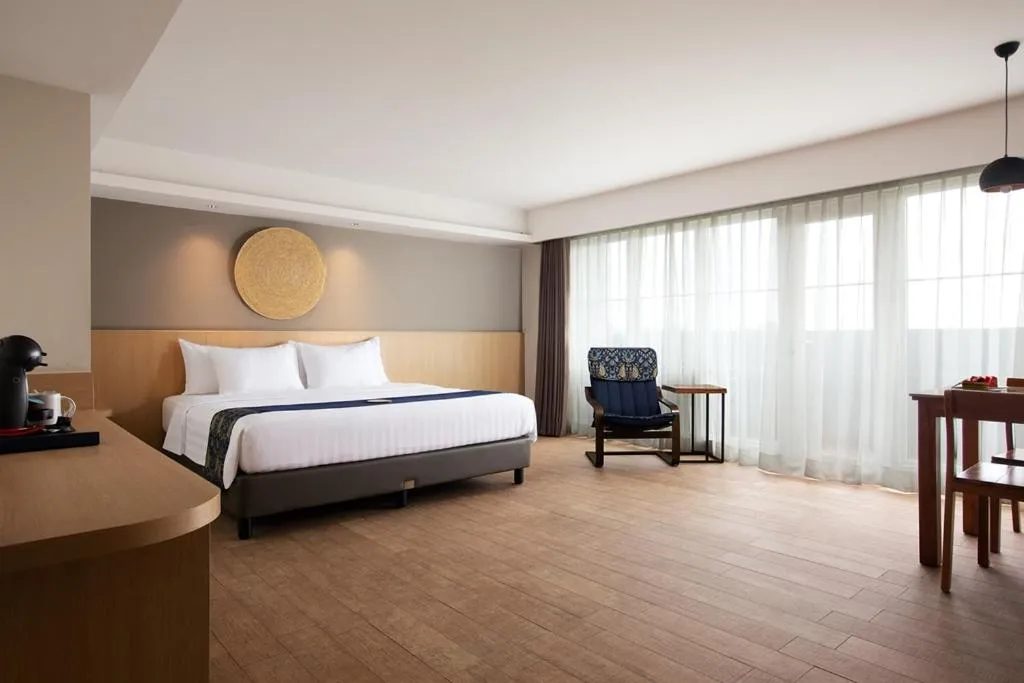 Property building, Bed in Aveta Hotel Malioboro