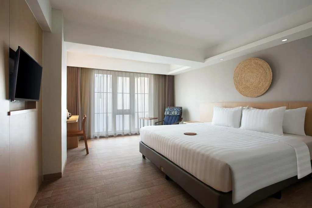 Property building, Bed in Aveta Hotel Malioboro