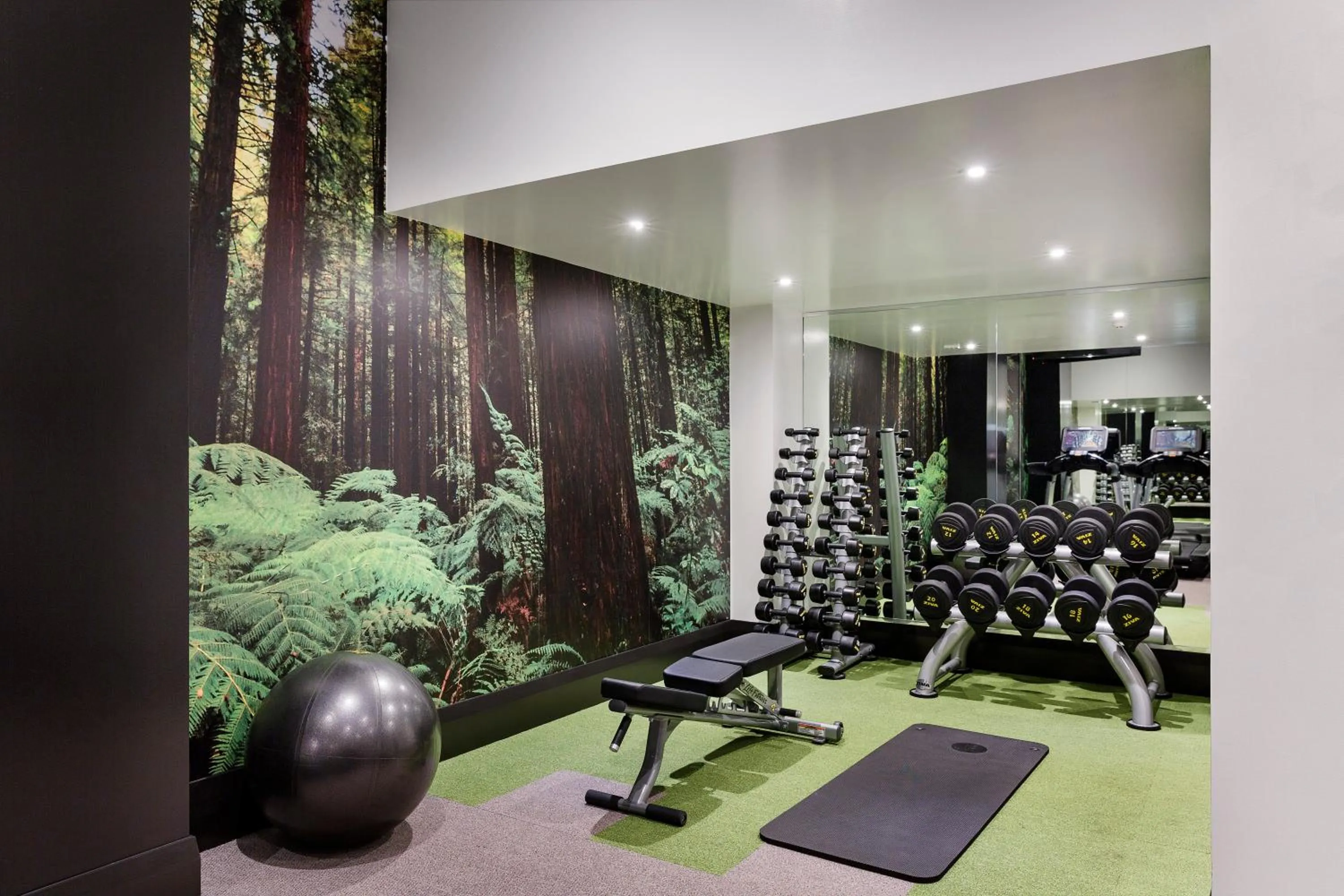 Fitness centre/facilities in Mövenpick Hotel Wellington
