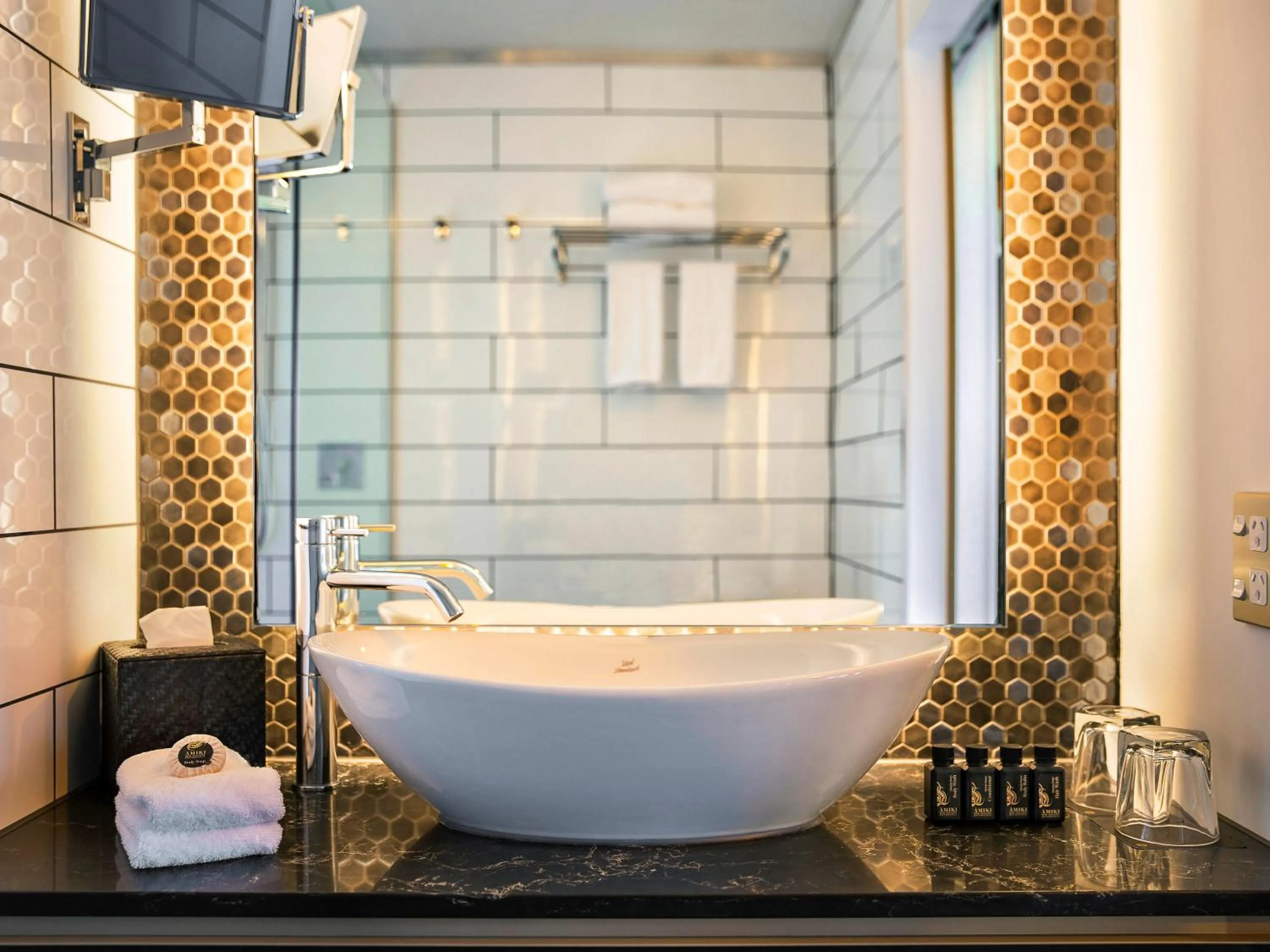 Bathroom in Mövenpick Hotel Wellington