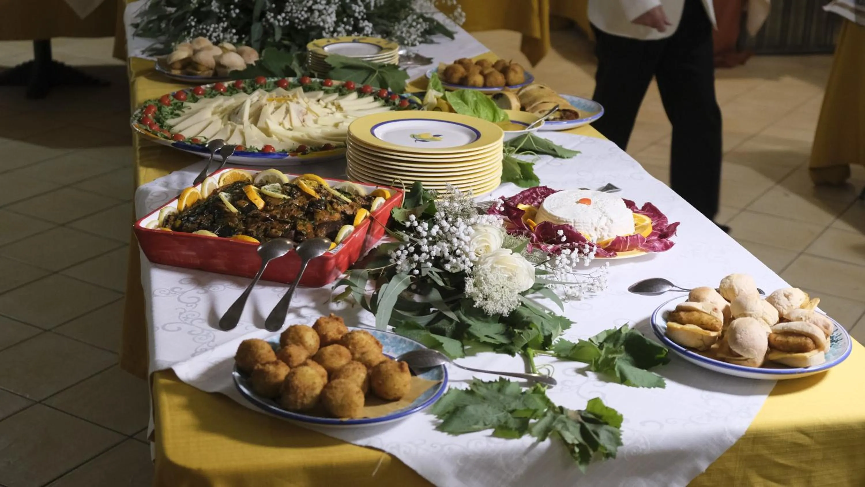 Restaurant/places to eat in Fattoria Manostalla Villa Chiarelli