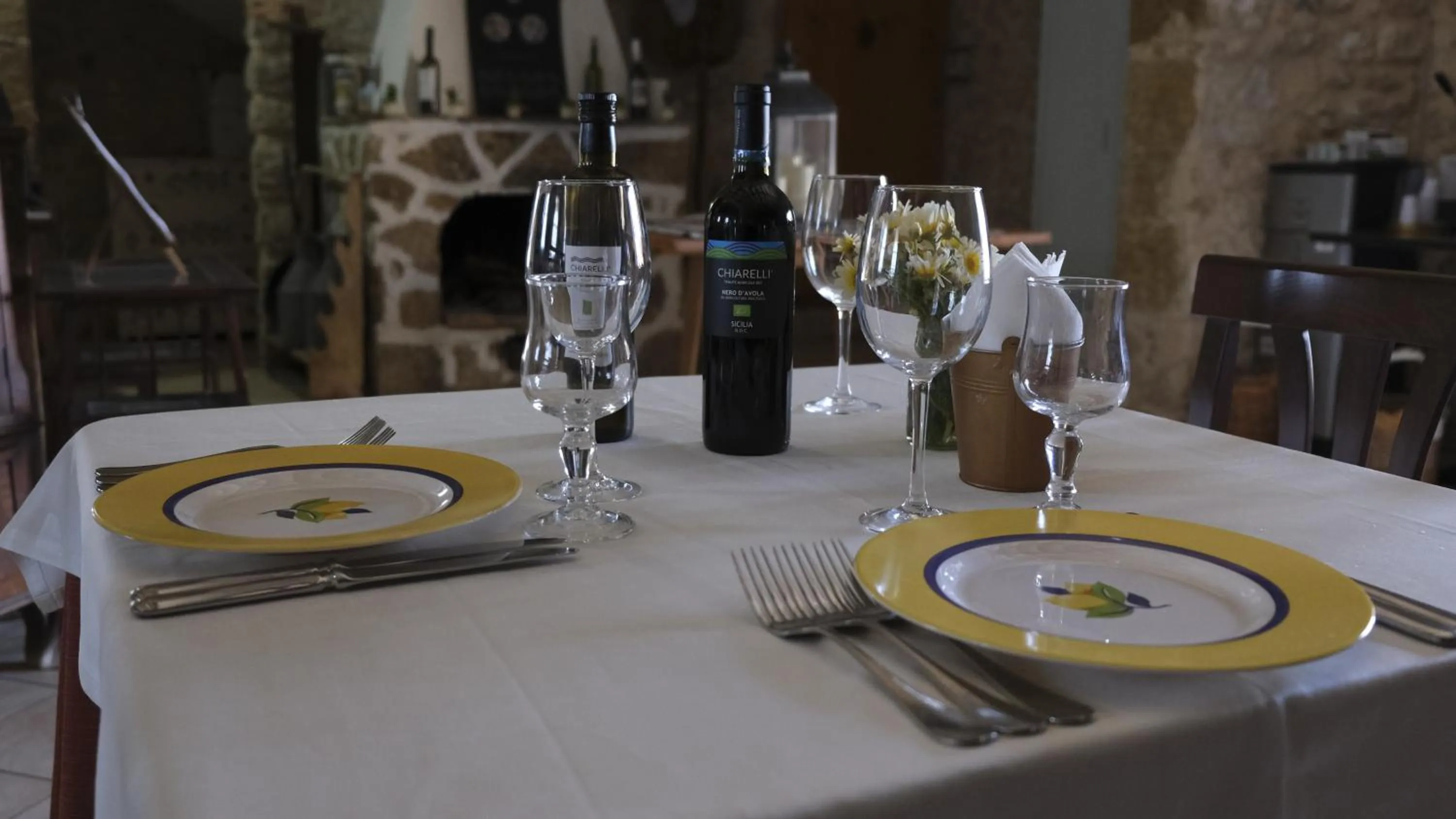 Restaurant/places to eat in Fattoria Manostalla Villa Chiarelli