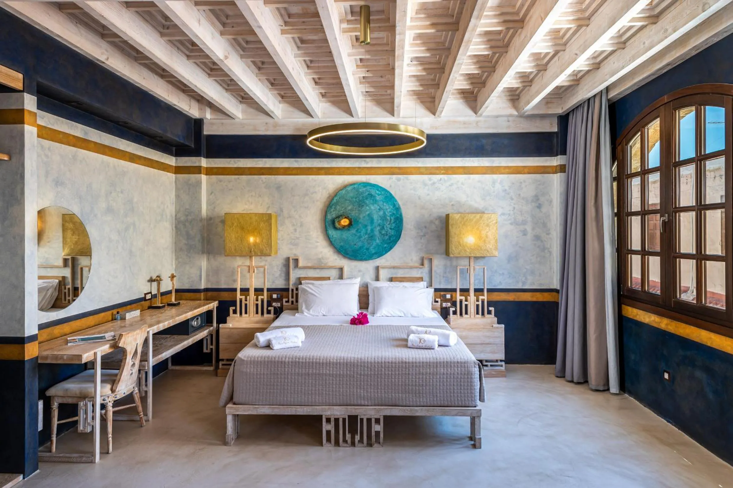 Bed in 10GR Boutique Hotel & Wine Bar
