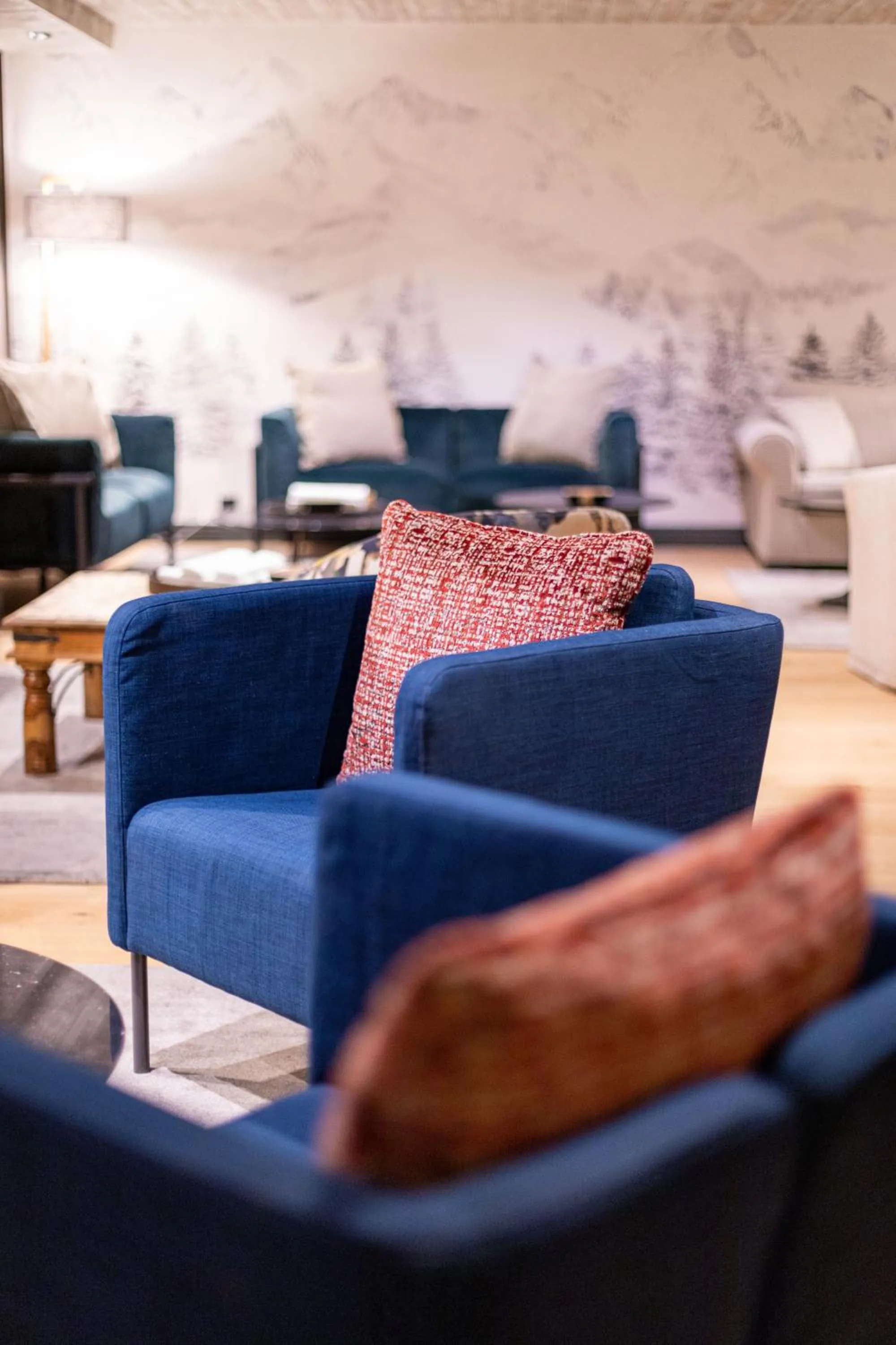 Decorative detail in Grand Hôtel Courchevel 1850