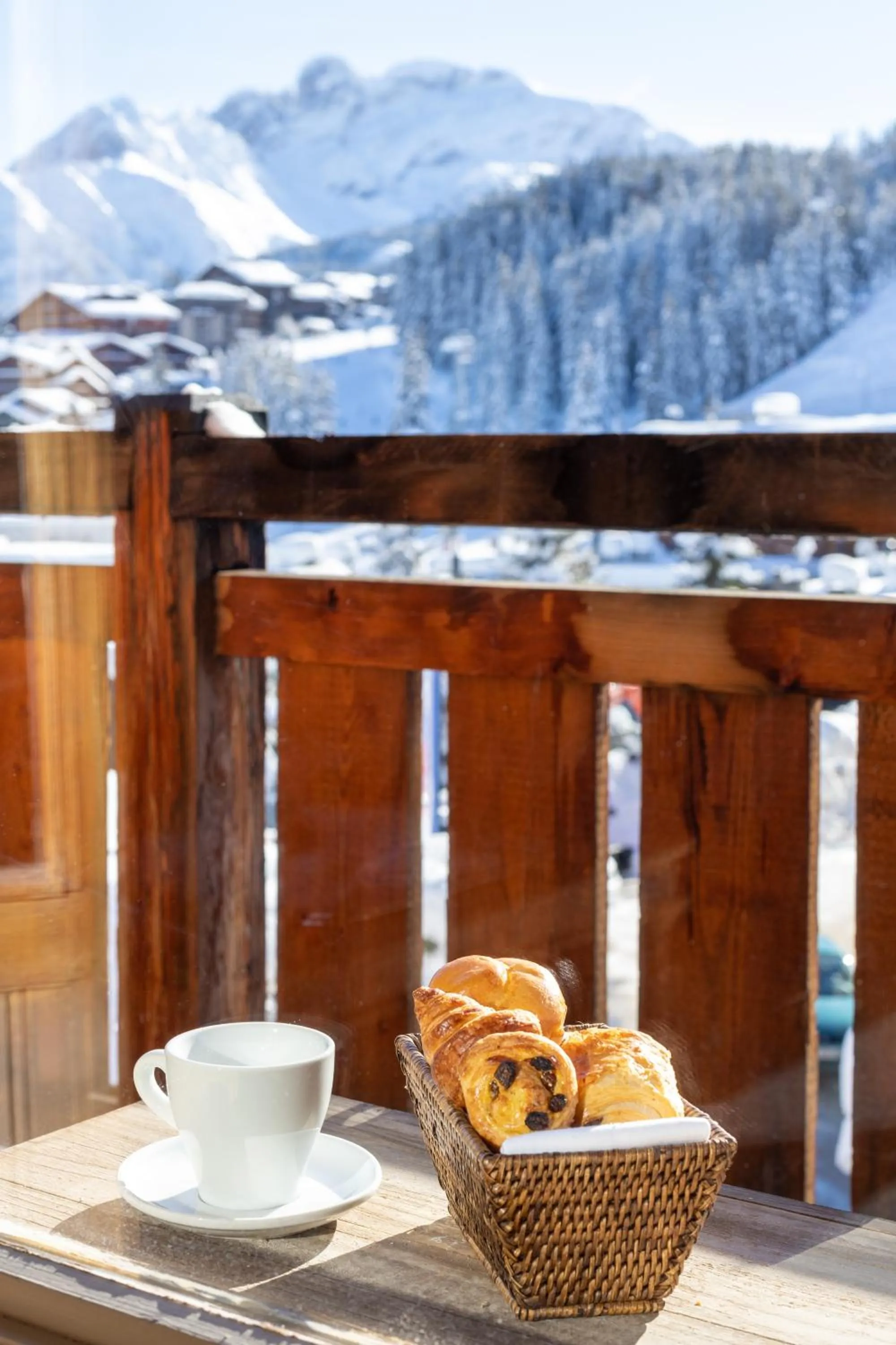 Breakfast in Grand Hôtel Courchevel 1850