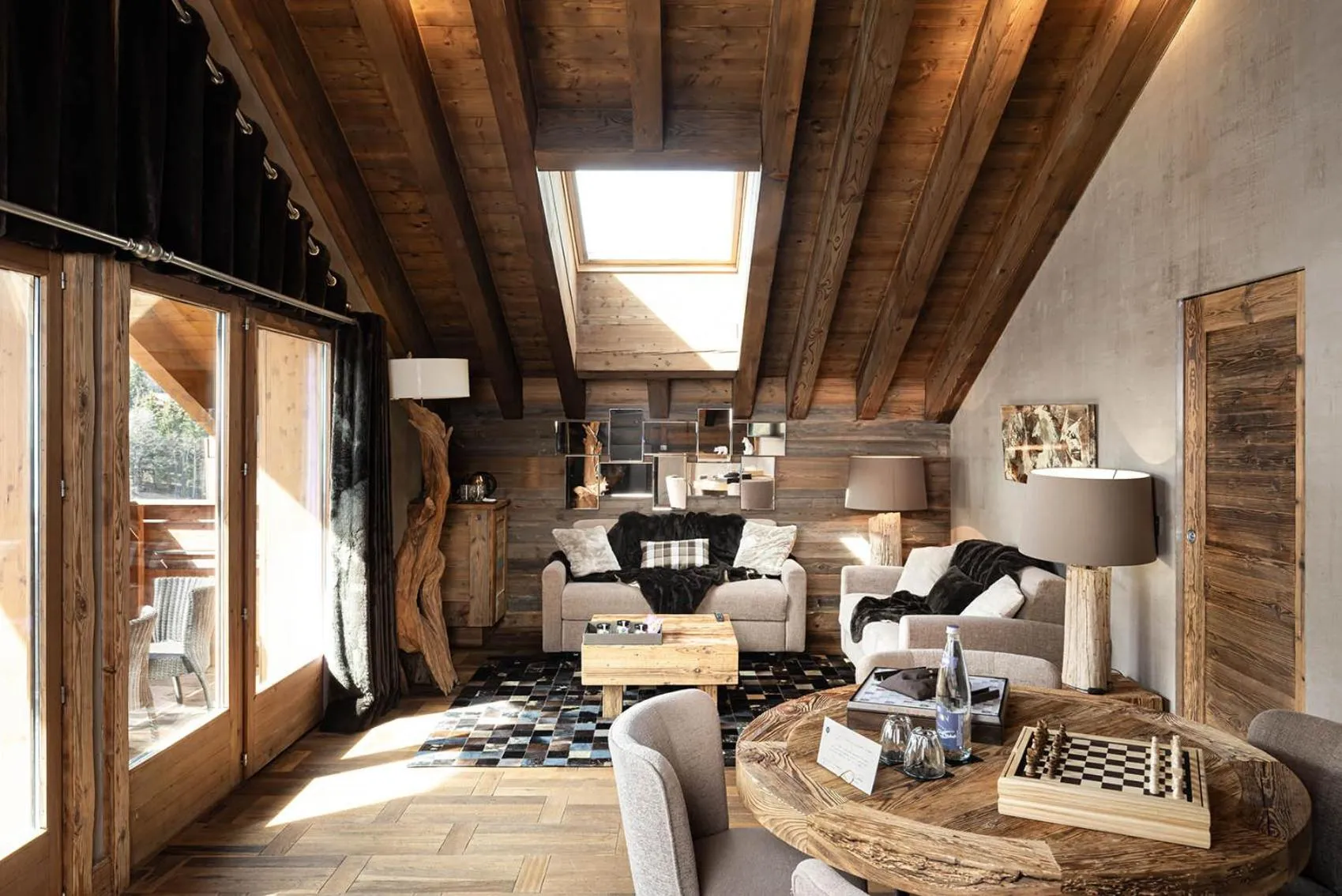 Living room in Le Kaïla