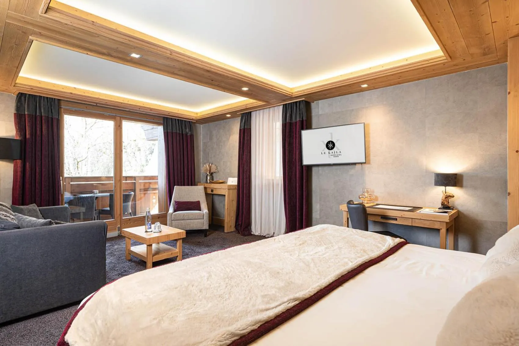 Photo of the whole room, Bed in Le Kaïla