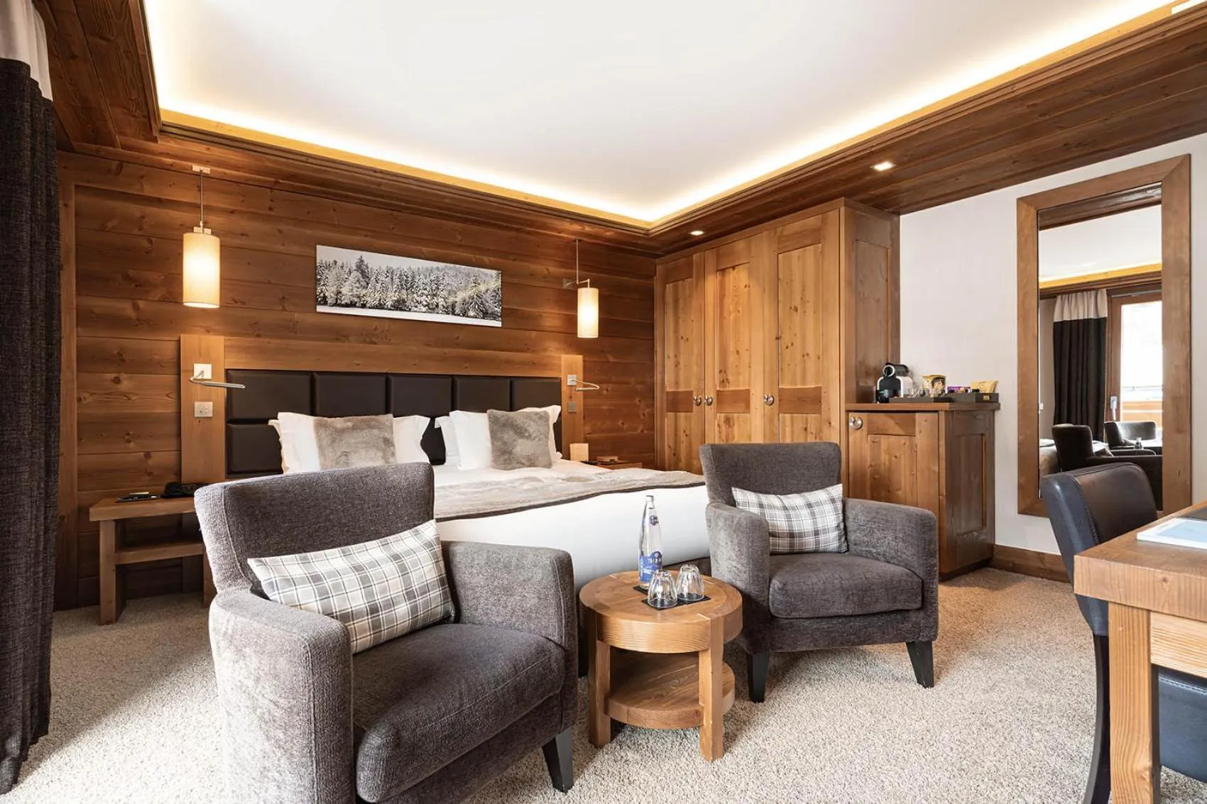 Living room in Le Kaïla