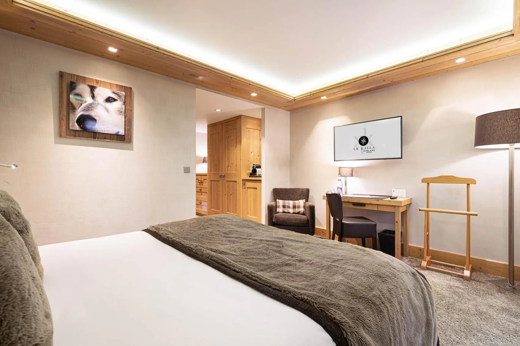 Photo of the whole room, Bed in Le Kaïla