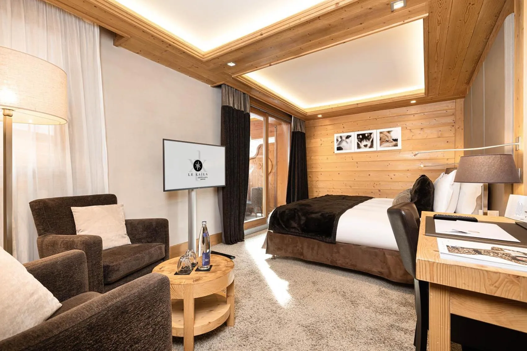 Photo of the whole room, Bed in Le Kaïla