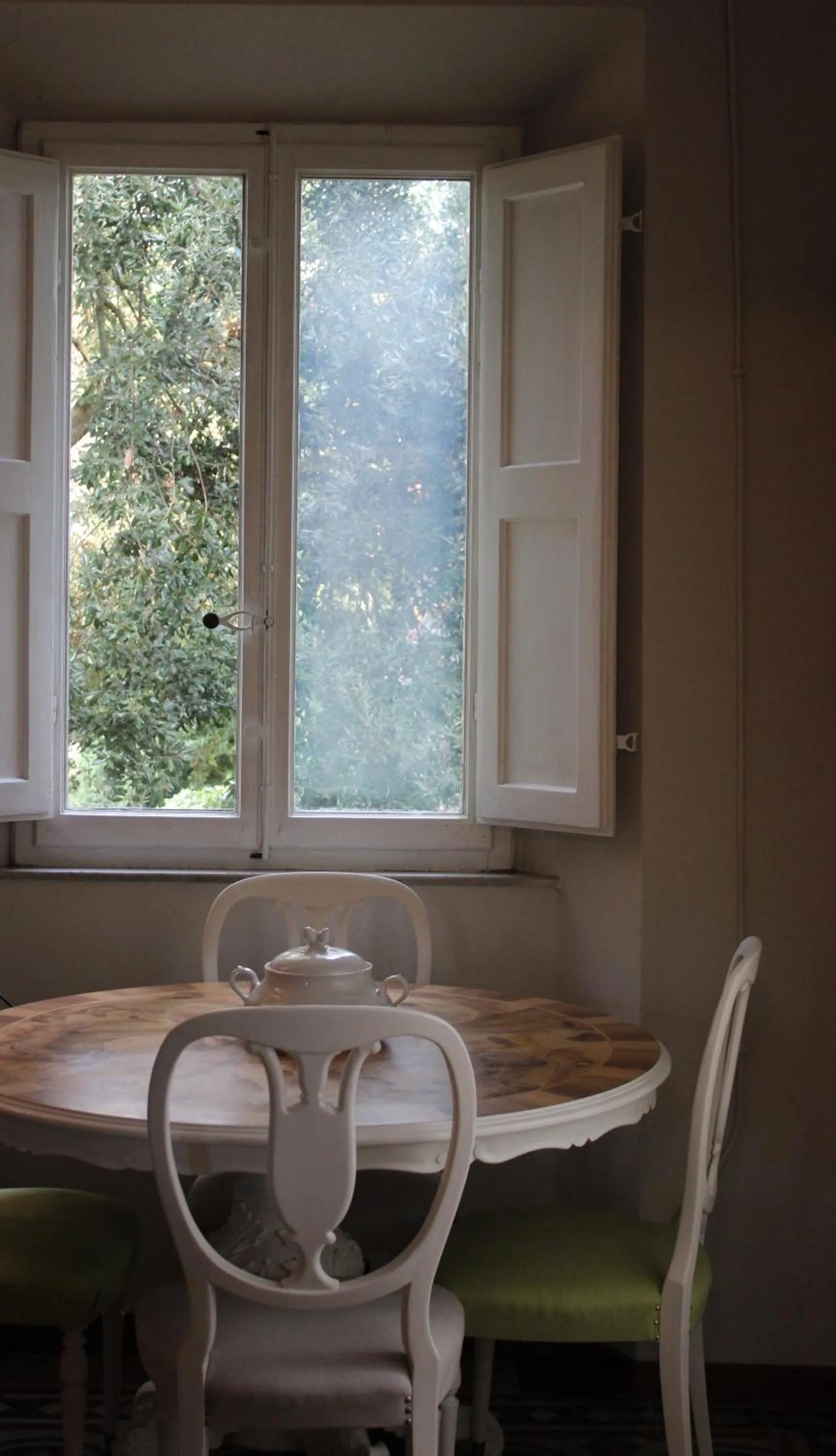 Dining area in Villa La Dogana B&B di Charme - Historic Villa with a beautiful garden - private parking