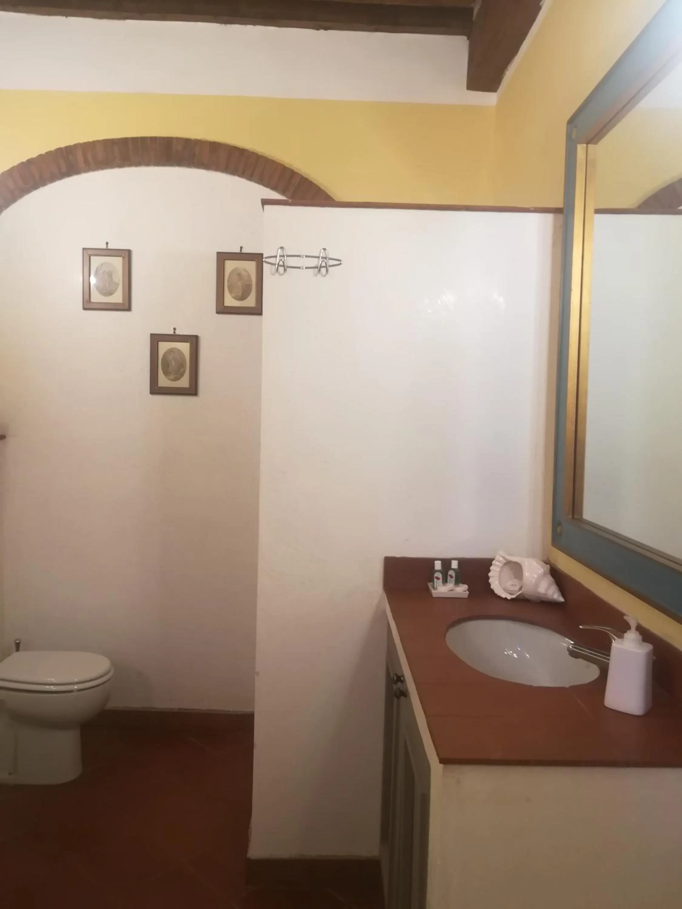 Bathroom in Villa La Dogana B&B di Charme - Historic Villa with a beautiful garden - private parking