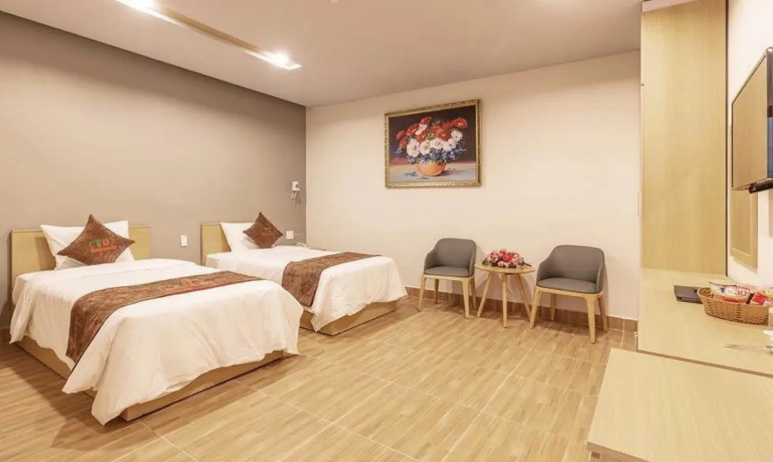 Photo of the whole room in Interstella Hotel