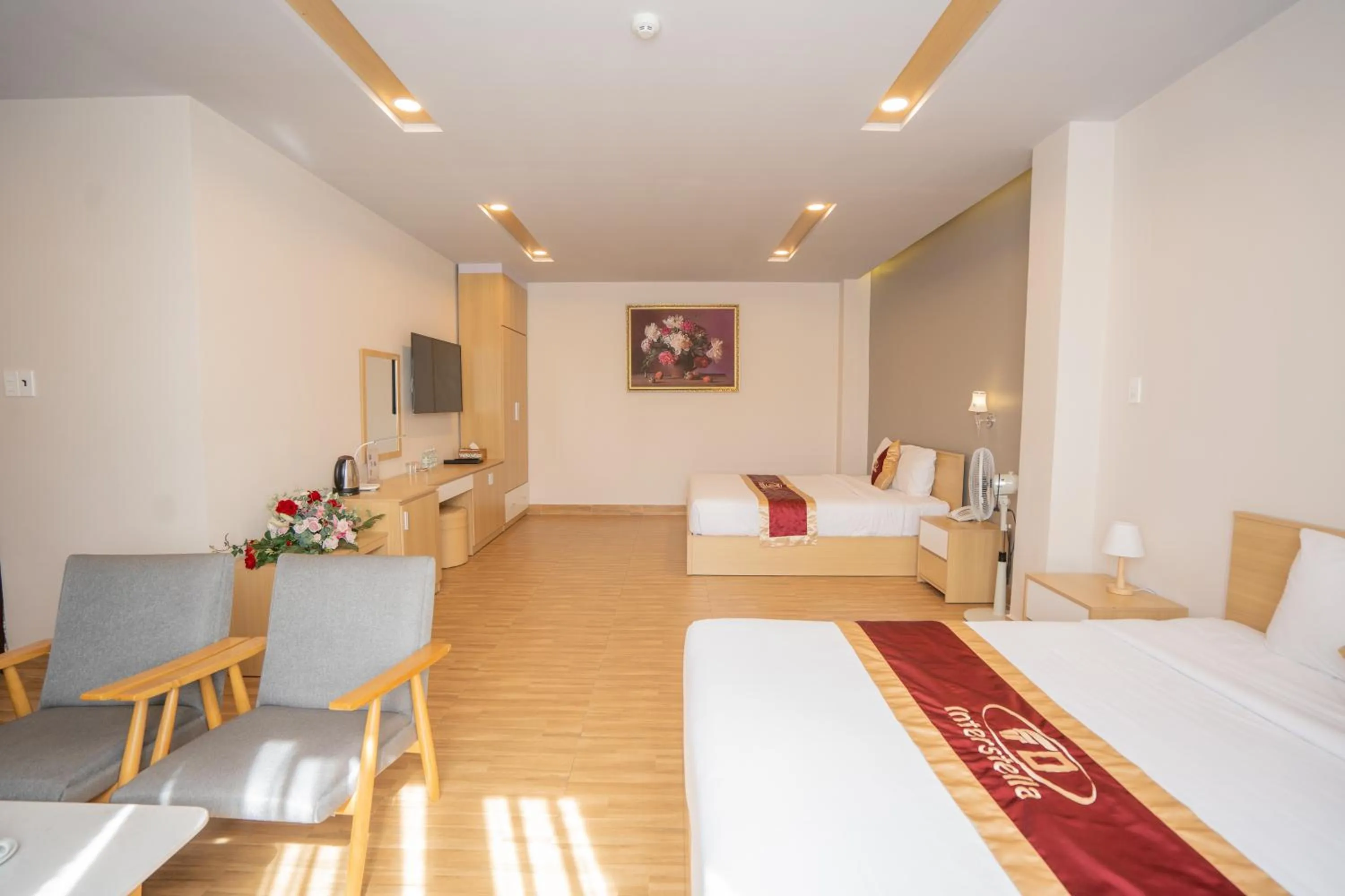 Photo of the whole room in Interstella Hotel