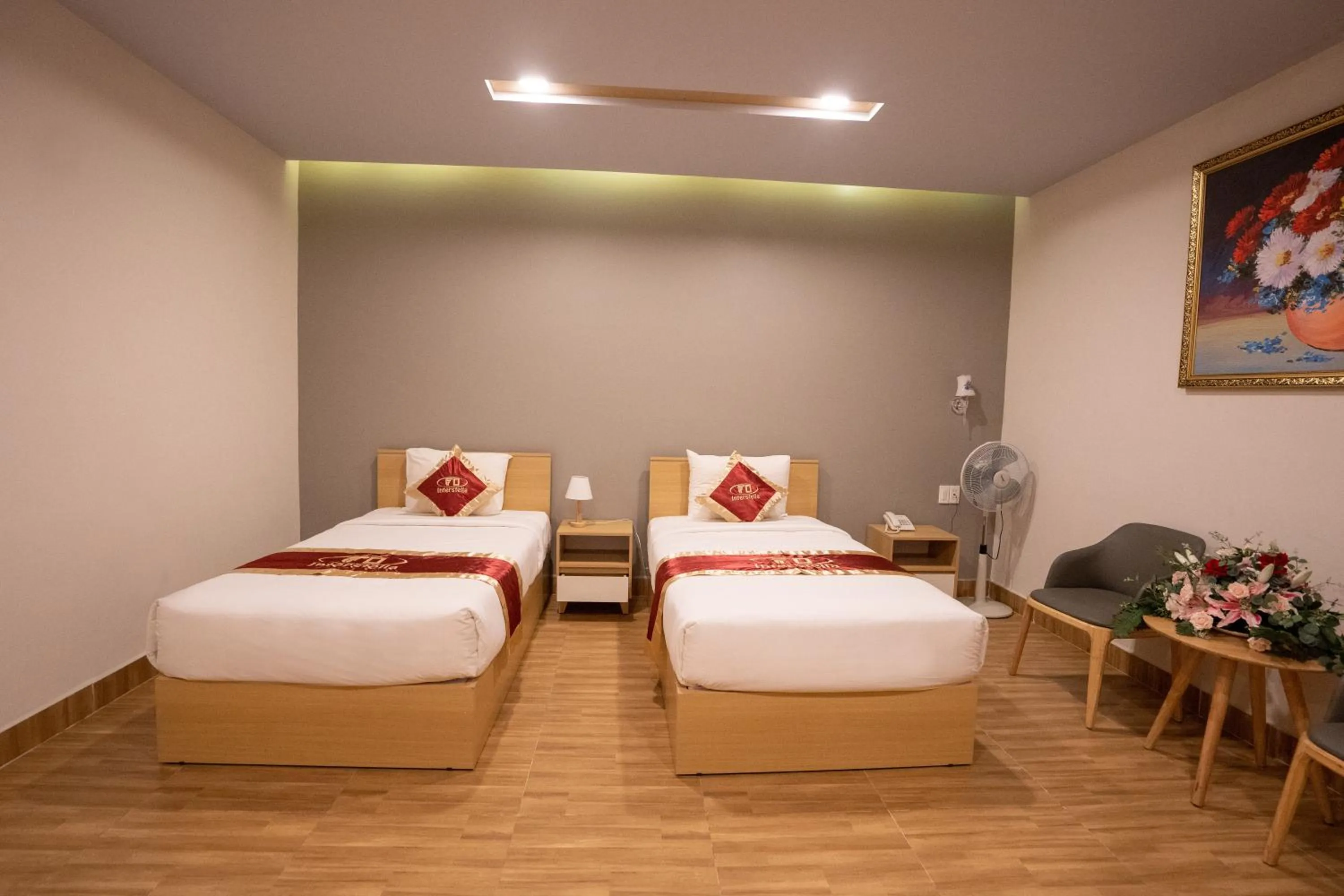 Bedroom in Interstella Hotel