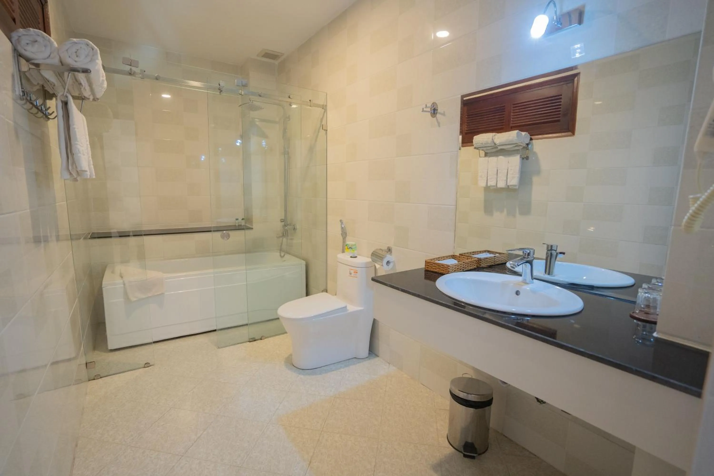 Bathroom in Interstella Hotel