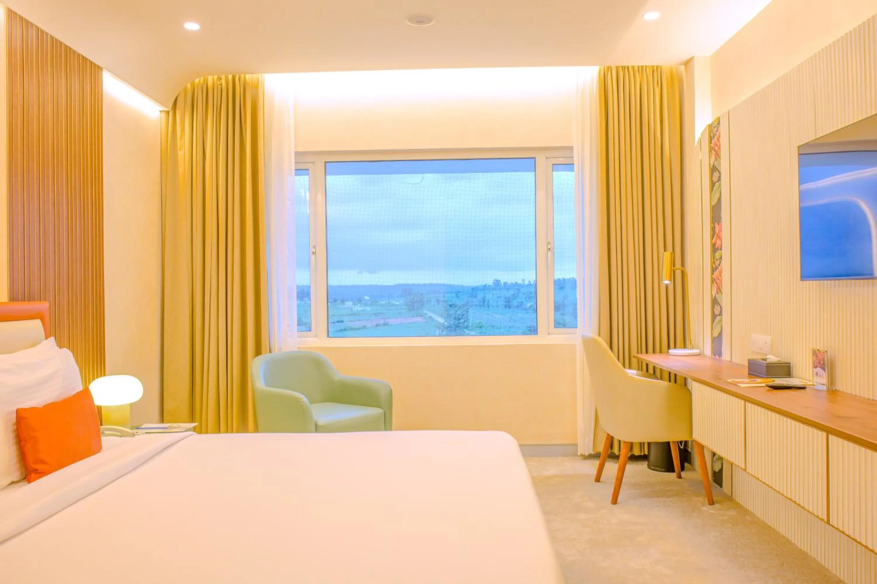 Bed in Wonderla Resort