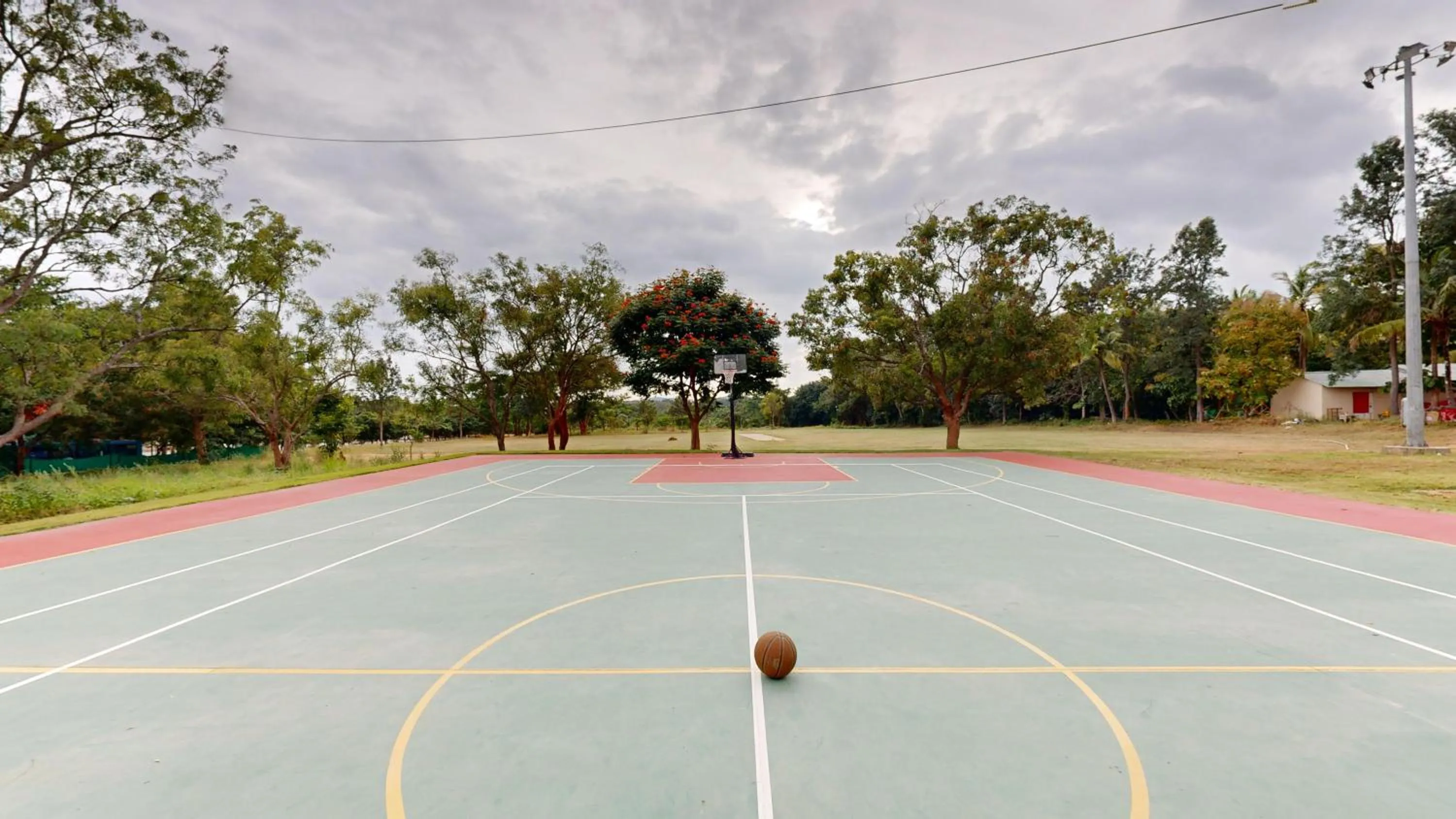 Tennis court in Wonderla Resort