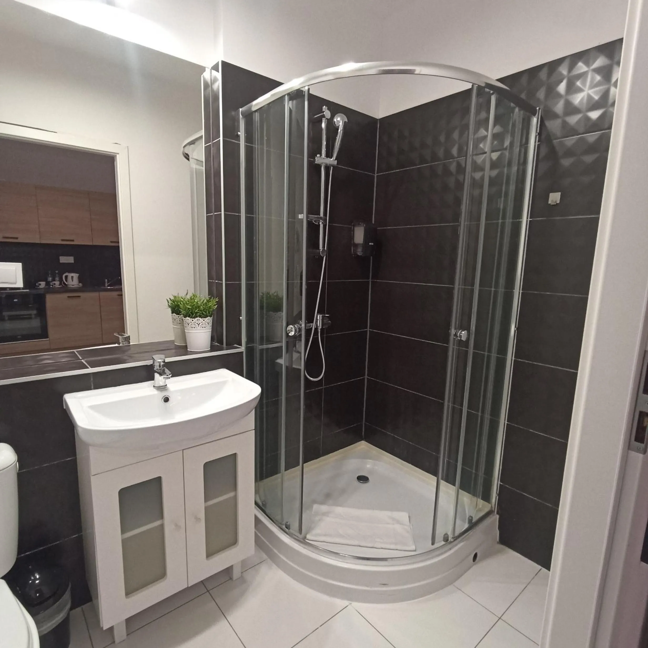 Shower in Arche Residence Łódź