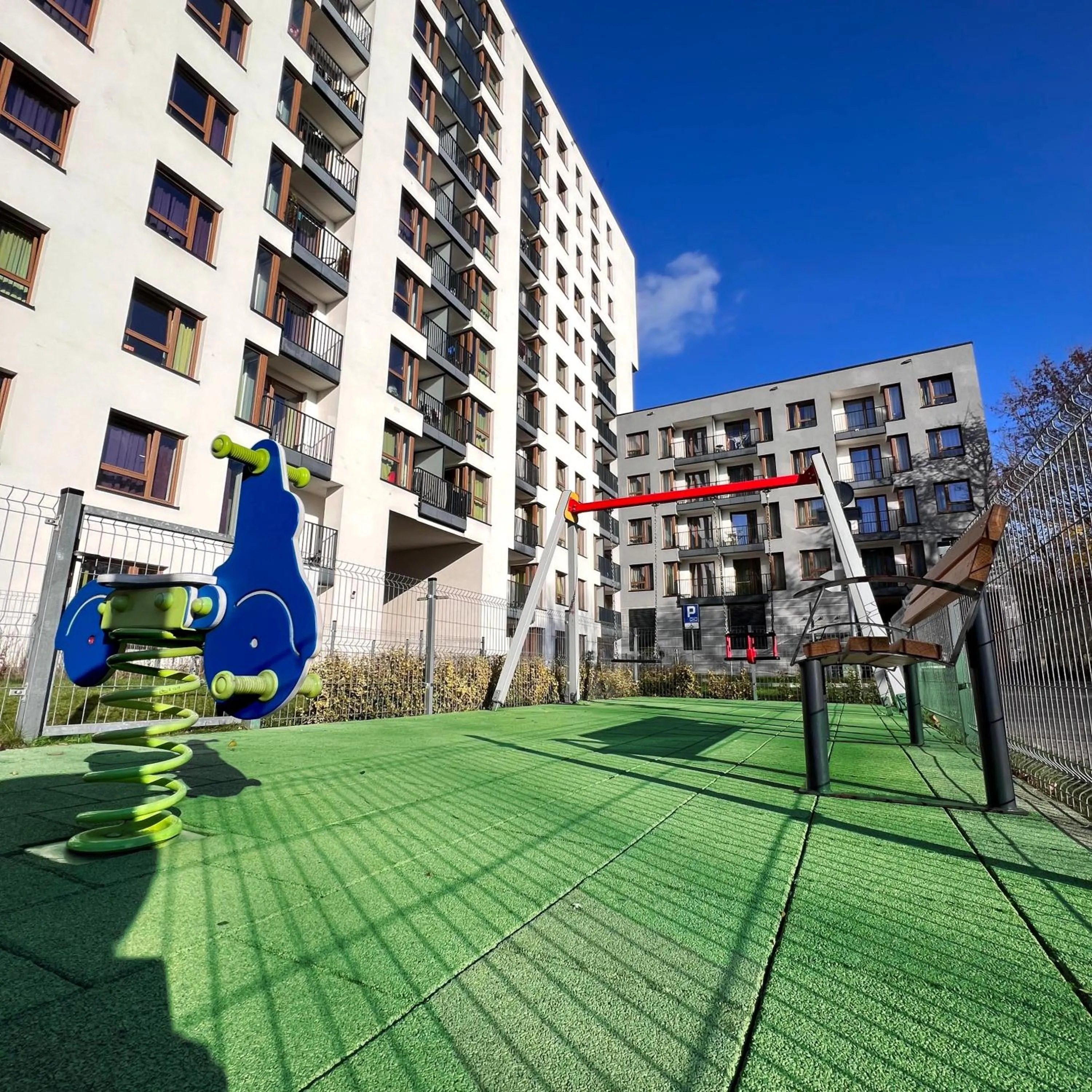 Children play ground in Arche Residence Łódź