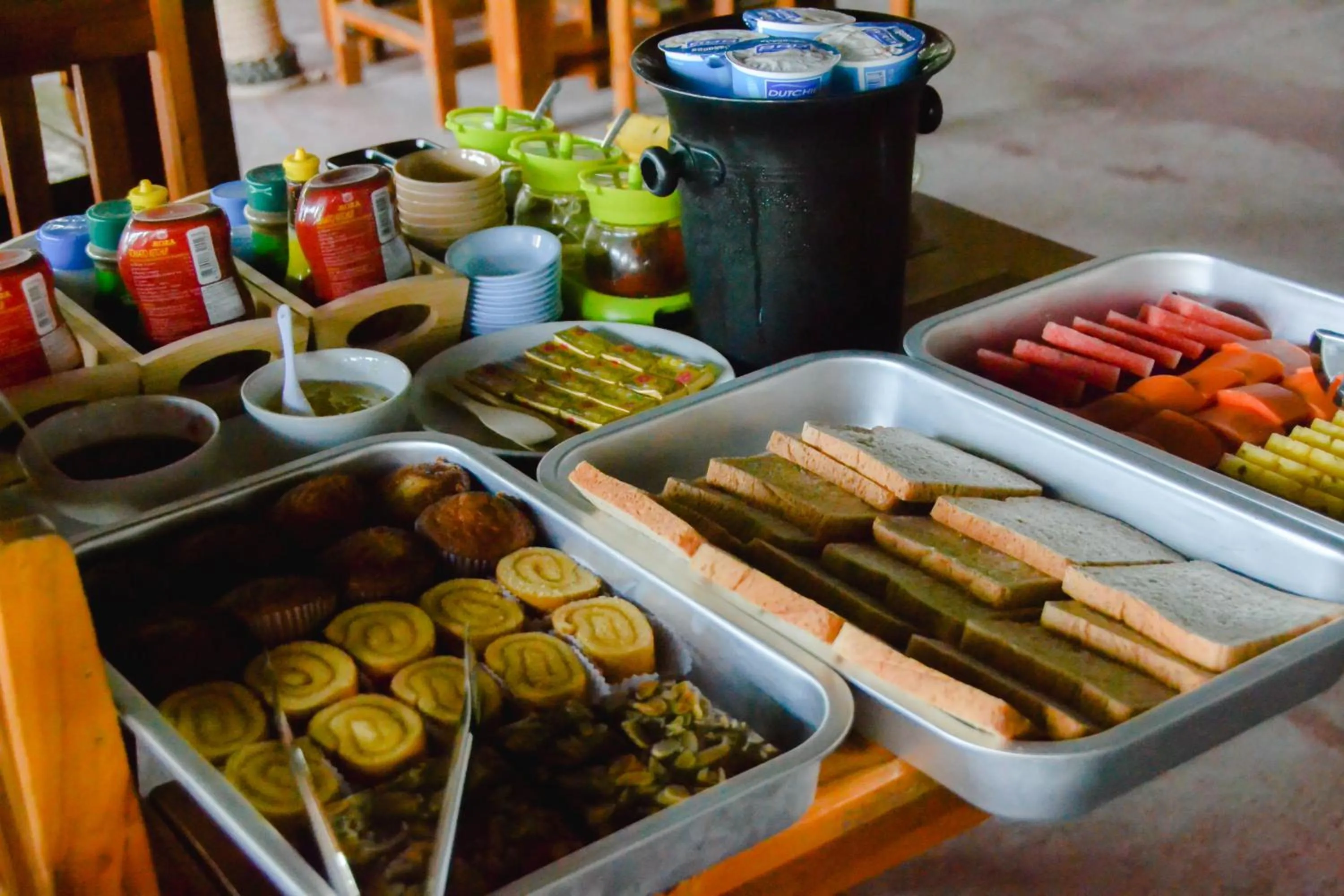 Breakfast in Baan Tubkaek Hotel
