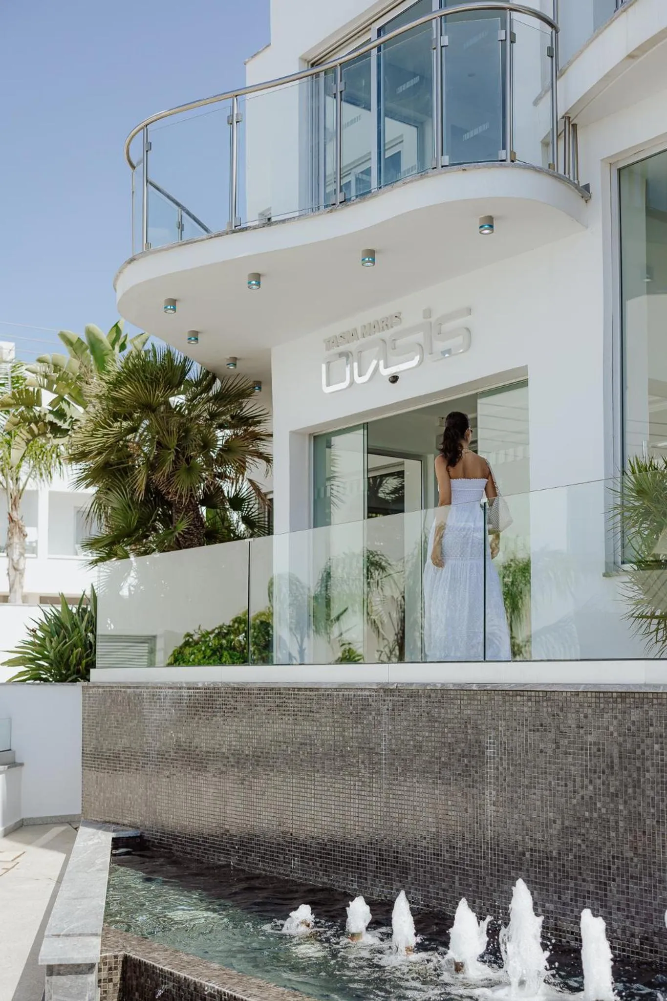 Facade/entrance in Tasia Maris Oasis