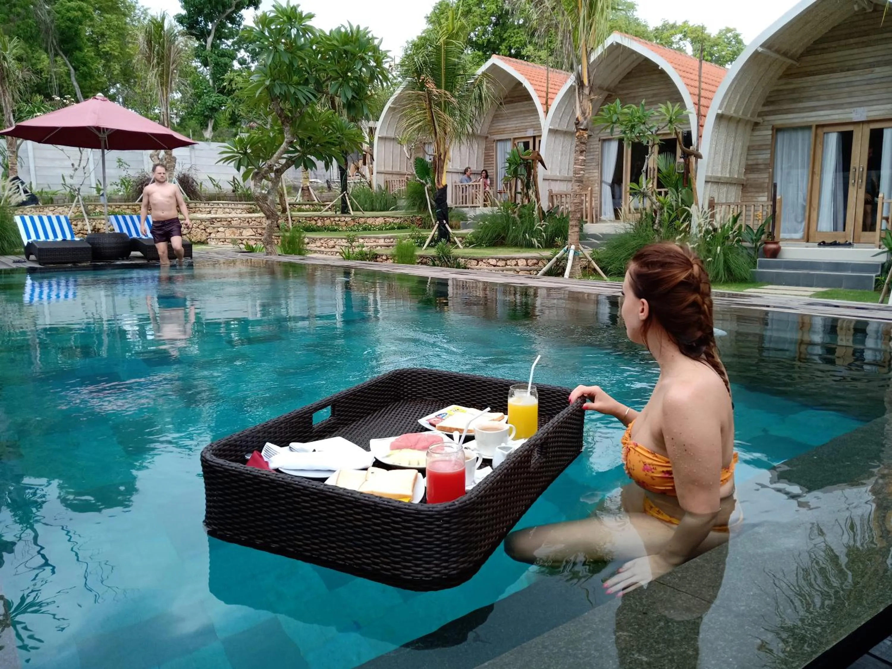 Food and drinks in Kompyang Cottage