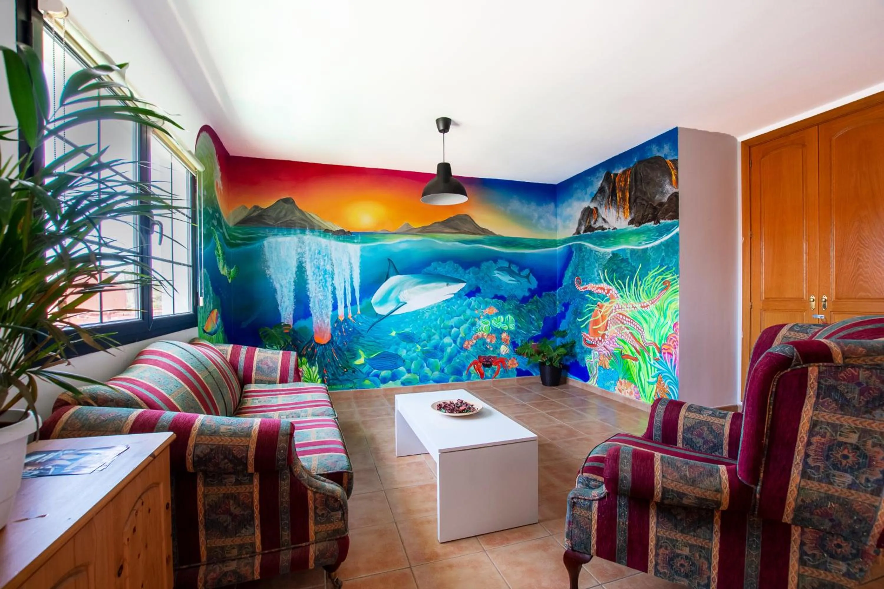 Living room in Surf Riders Fuerteventura