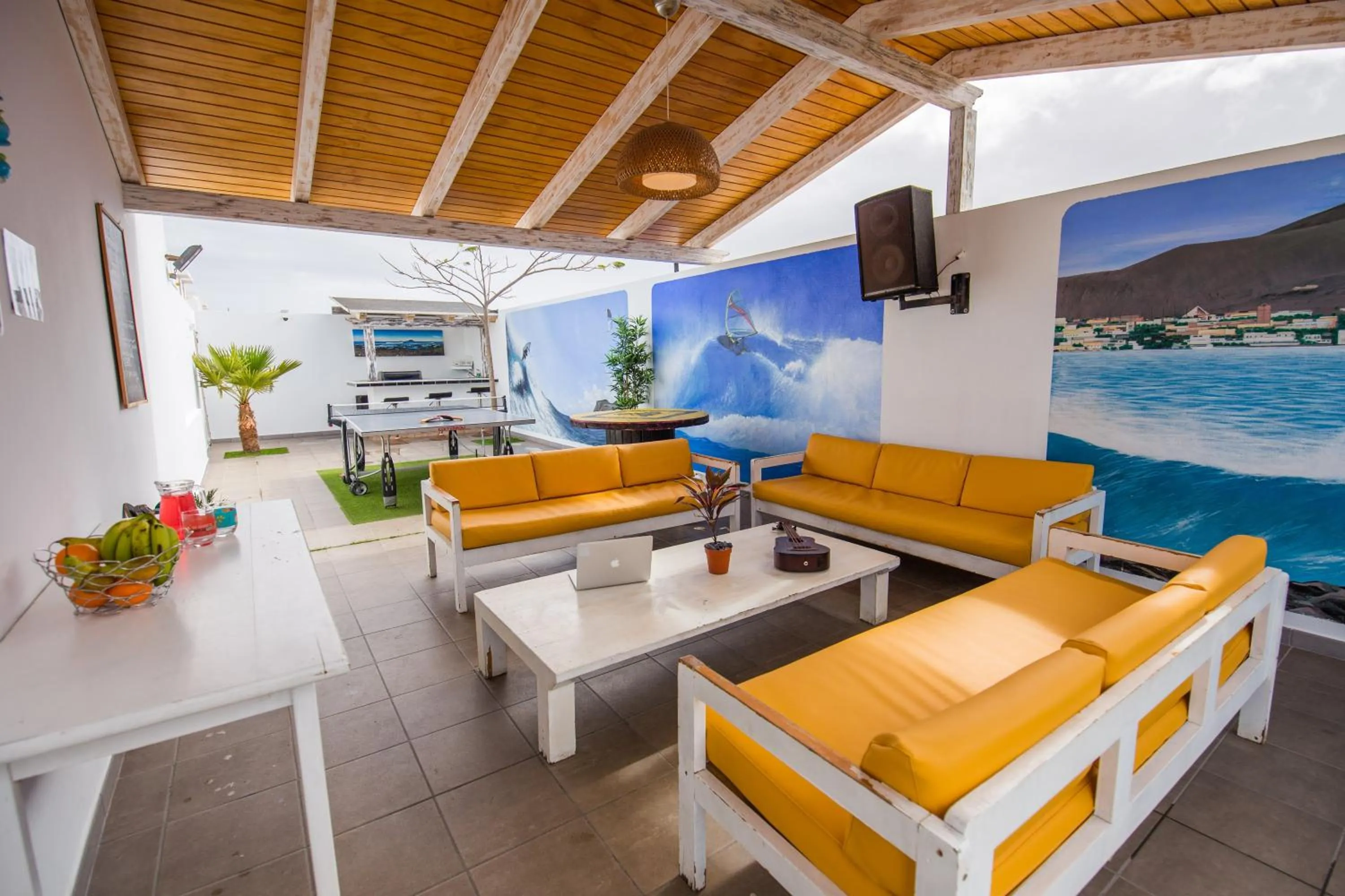 BBQ facilities in Surf Riders Fuerteventura