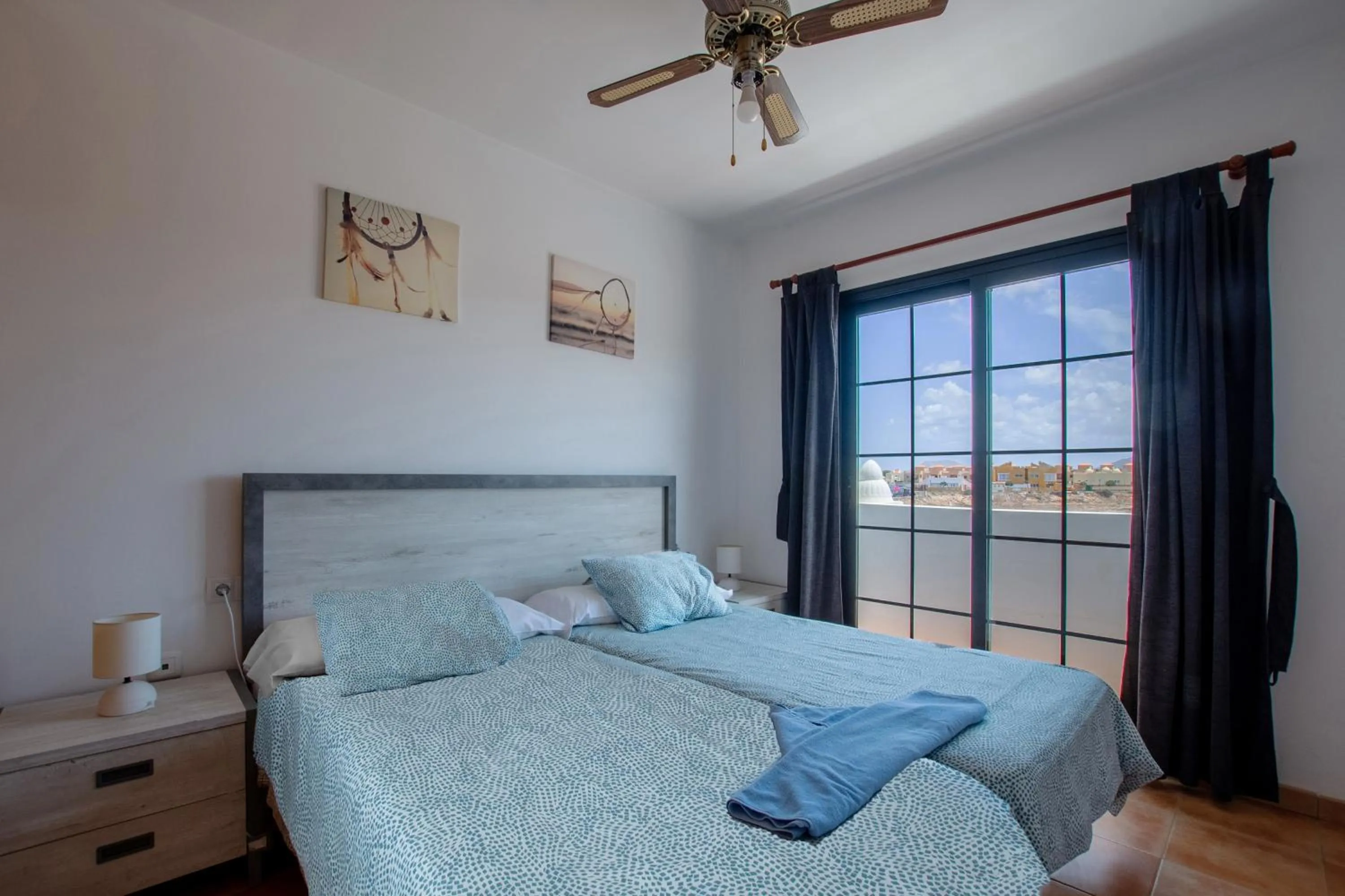 Balcony/Terrace, Bed in Surf Riders Fuerteventura