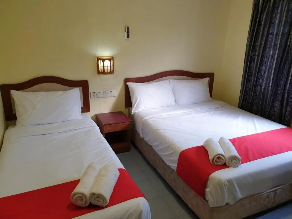 Bed in FULLY HOTEL JOHOR JAYA