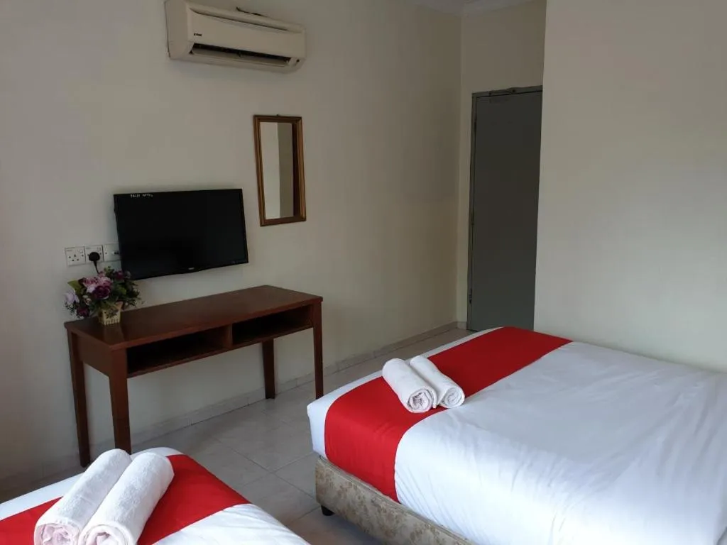 Bed in FULLY HOTEL JOHOR JAYA