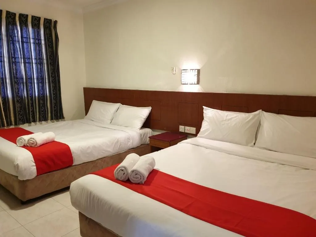 Bed in FULLY HOTEL JOHOR JAYA
