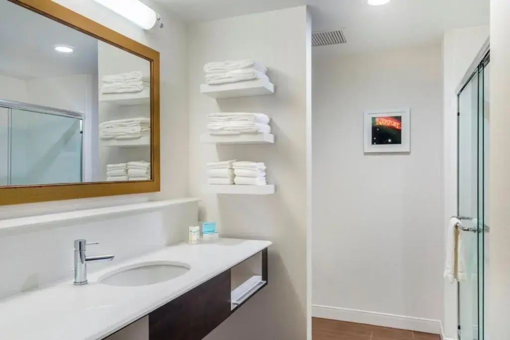 King Room with Sofa Bed and City View - Non-Smoking in Hampton Inn & Suites Newport/Cincinnati, KY King Room with Sofa Bed and City View - Non-Smoking in Hampton Inn & Suites Newport/Cincinnati, KY