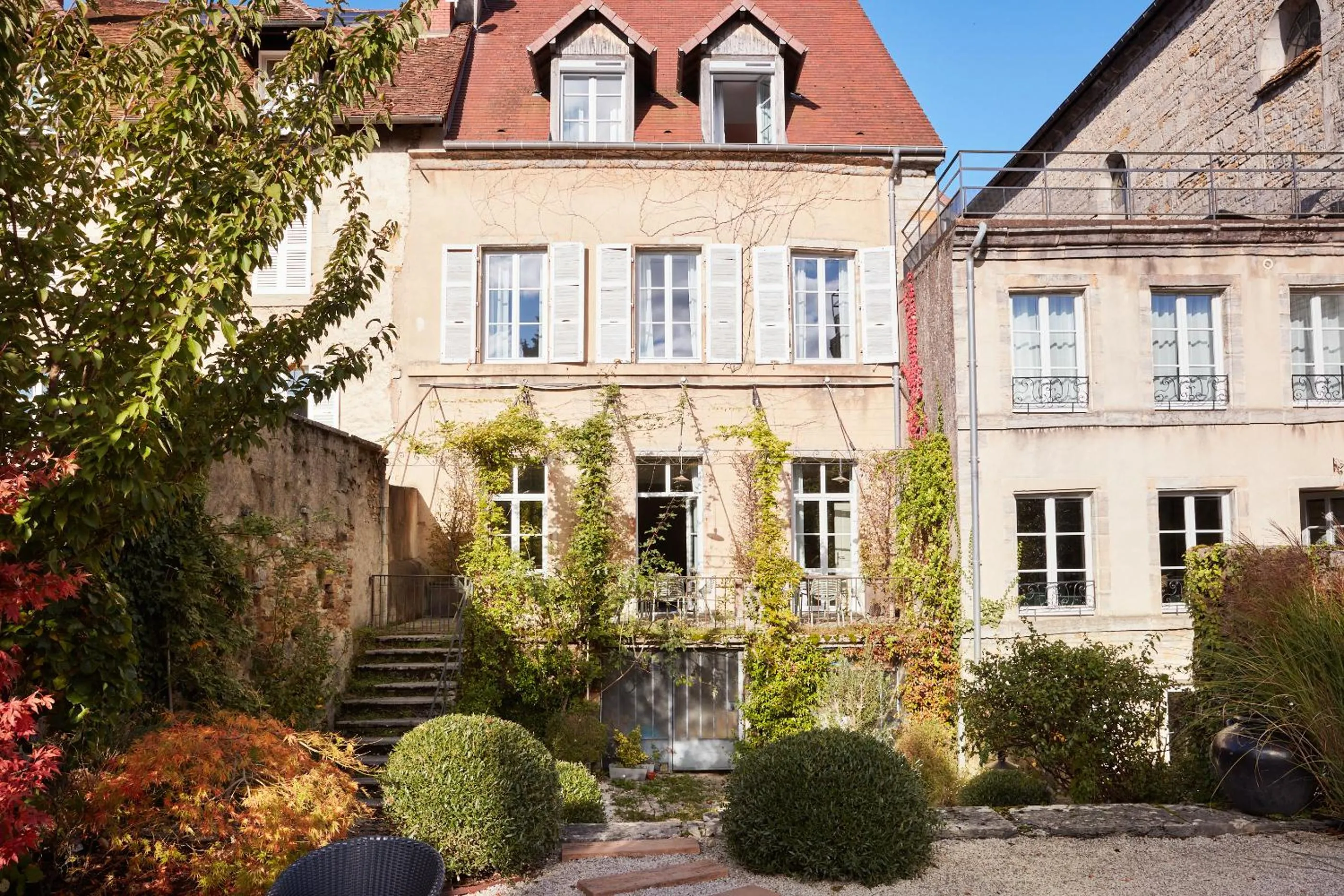 Balcony/Terrace in La Closerie des Capucines