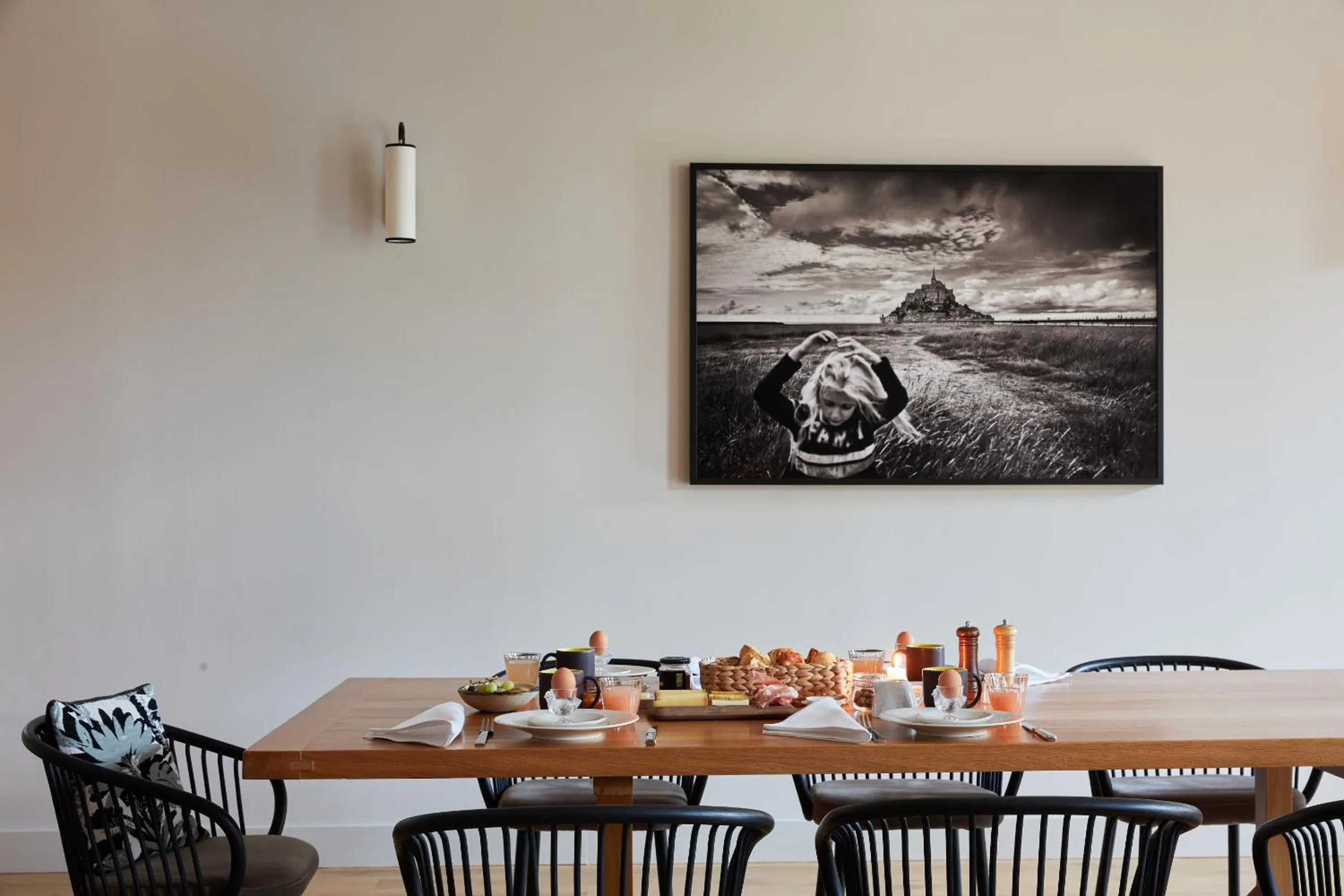 Breakfast in La Closerie des Capucines