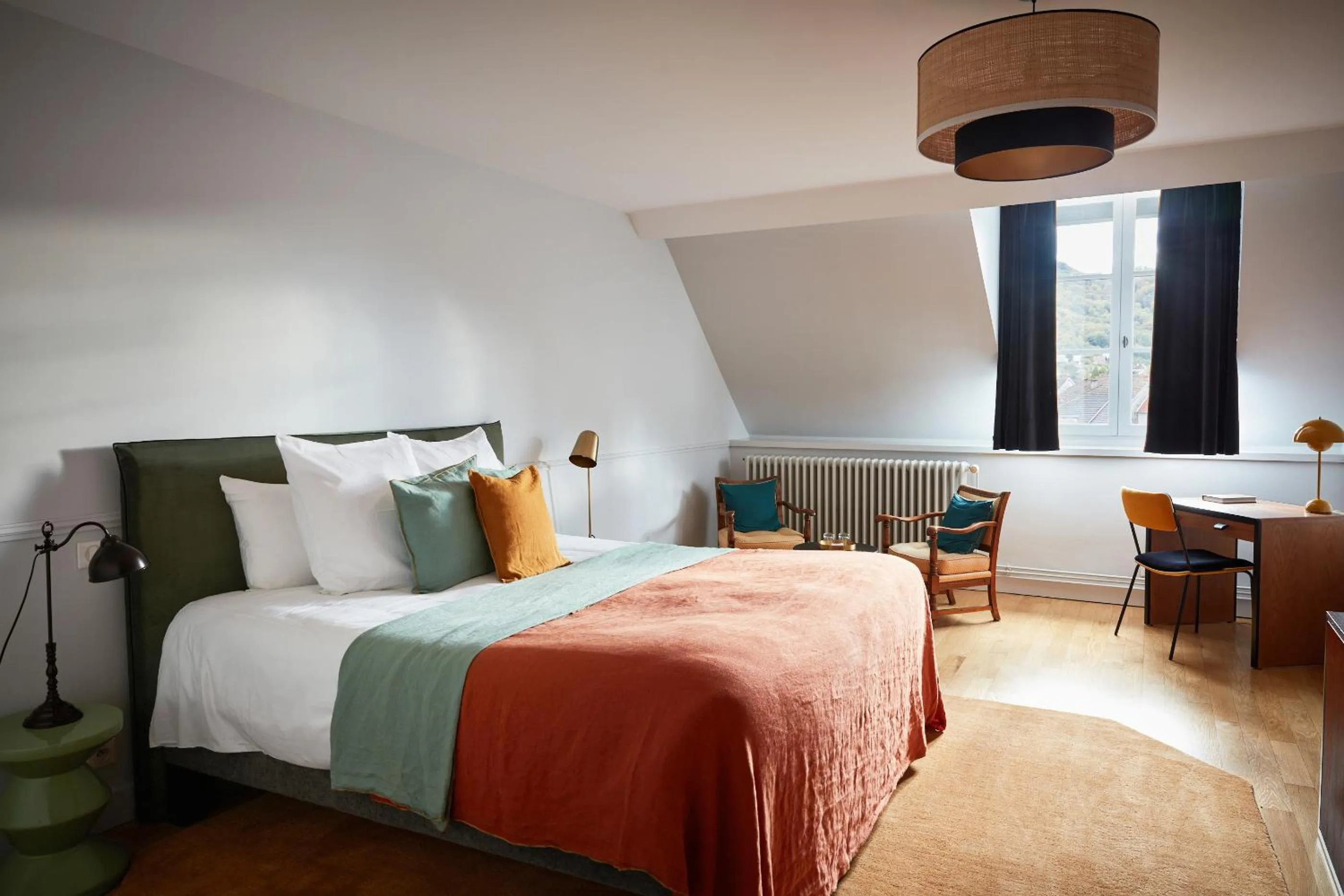 Bedroom, Bed in La Closerie des Capucines
