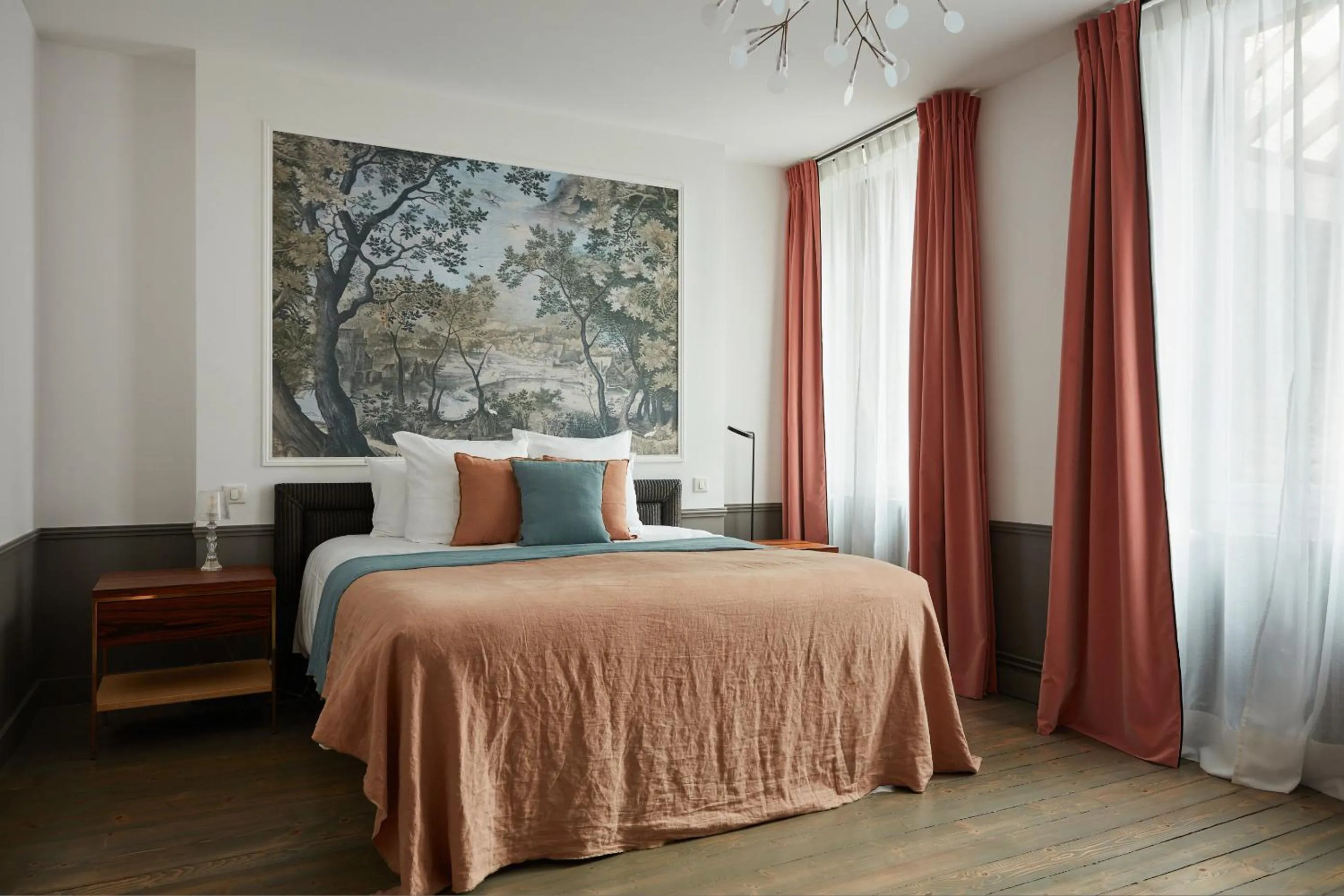 Bedroom, Bed in La Closerie des Capucines