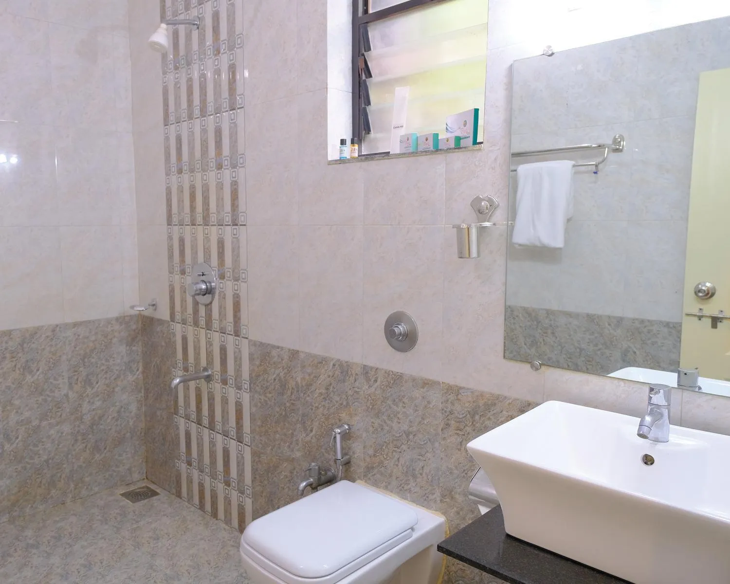 Bathroom in The Byke Royal Pearl Anjuna